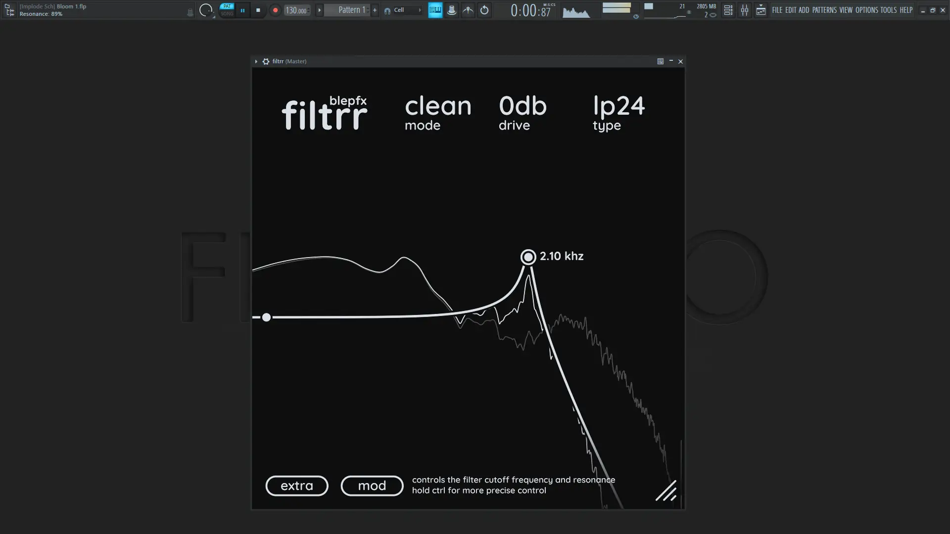 Программный интерфейс BlepFX - Filtrr 1.0.0 VST 3, CLAP (x64) [En]