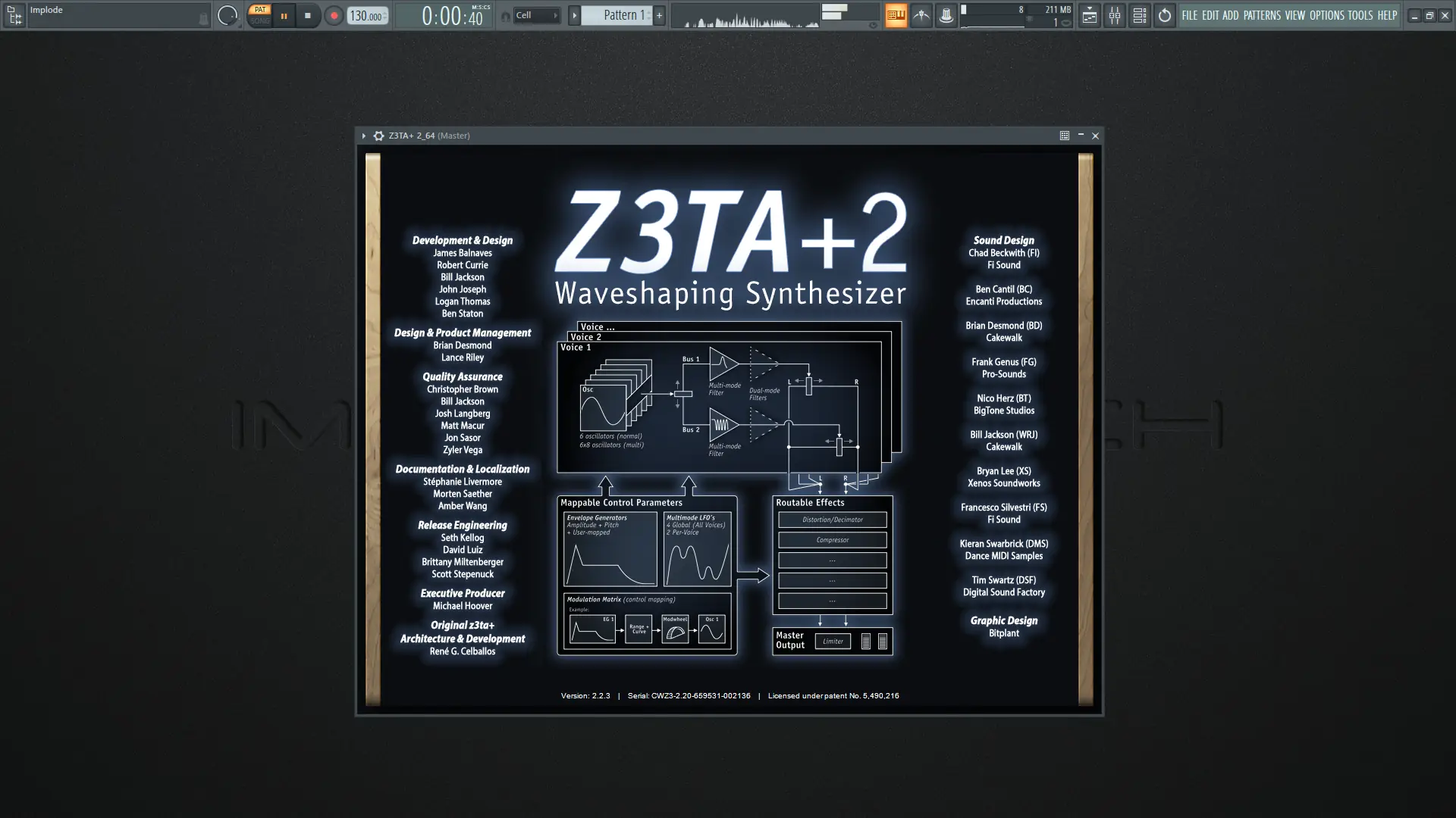 Программный интерфейс Cakewalk - Z3TA Plus 2 2.2.3.51 STANDALONE, VST, VST3, AAX (x86 x64) [En]