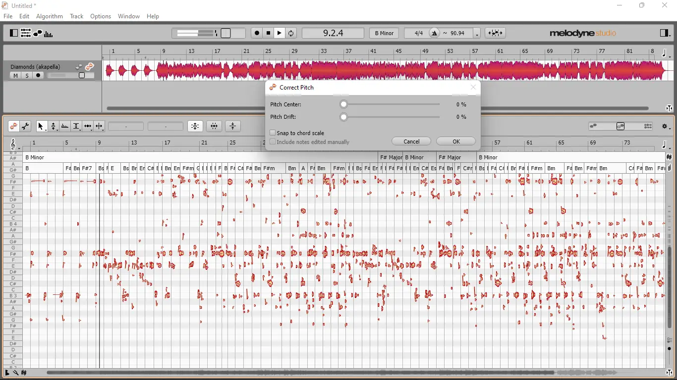 Программный интерфейс Celemony - Melodyne Studio 5 5.3.0.011 STANDALONE, VST 3 (x64) [En]
