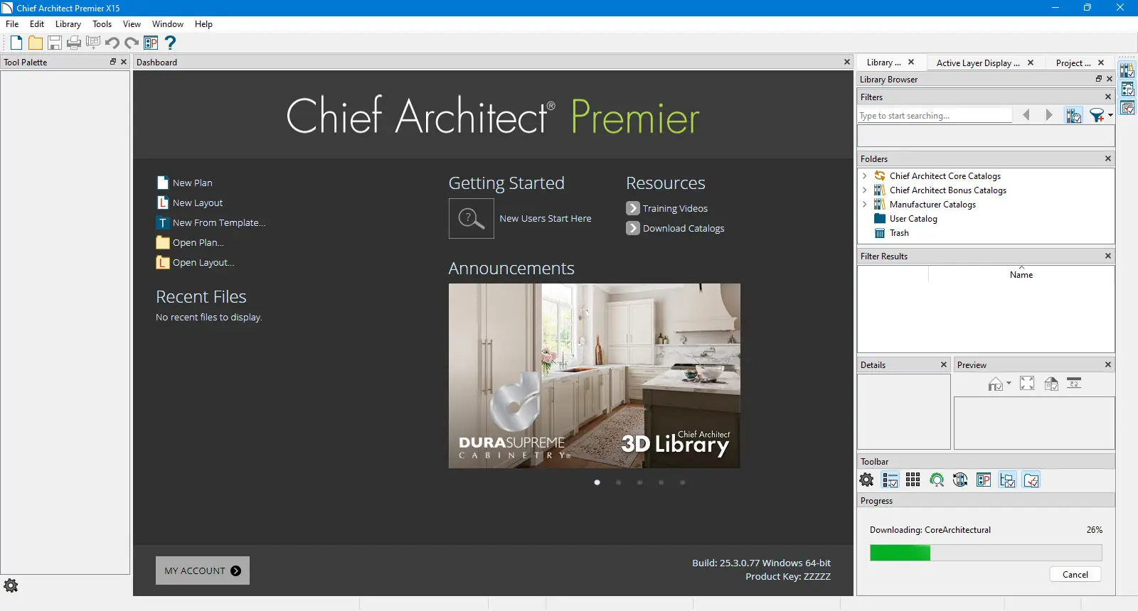 Программный интерфейс Chief Architect Premier X15 Build 25.3.0.77 [En]