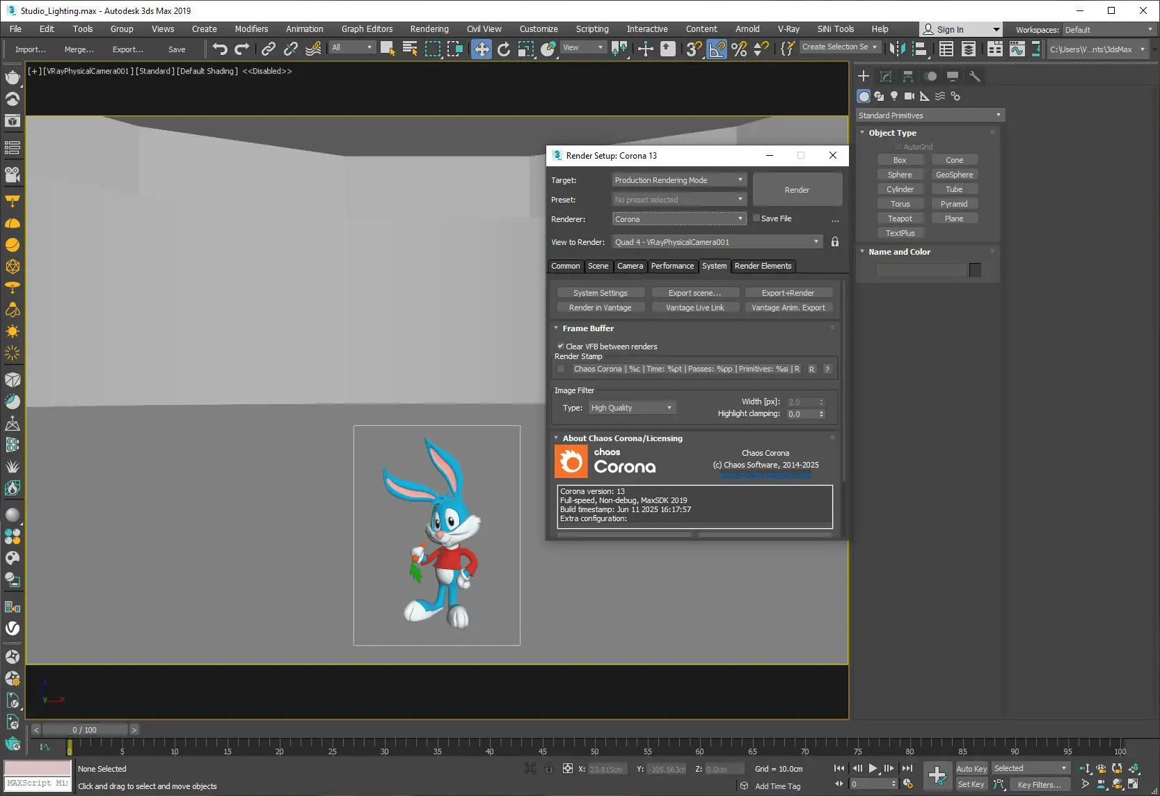 Программный интерфейс Corona Renderer 13 for 3ds Max 2016-2026 [En]