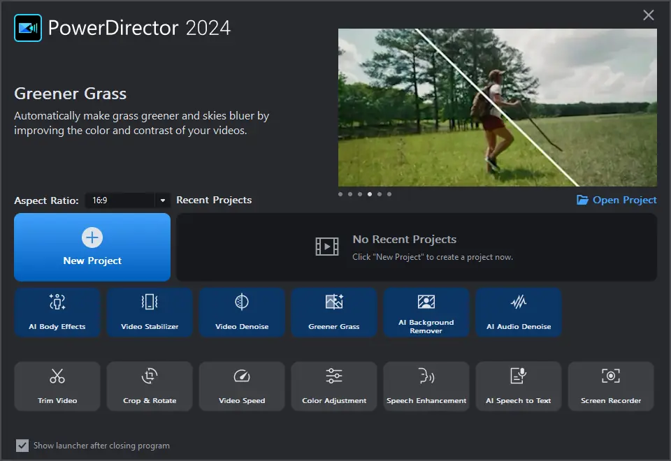 Программный интерфейс CyberLink PowerDirector 2024 Ultimate 22.1.2529.0 (x64) [Multi]