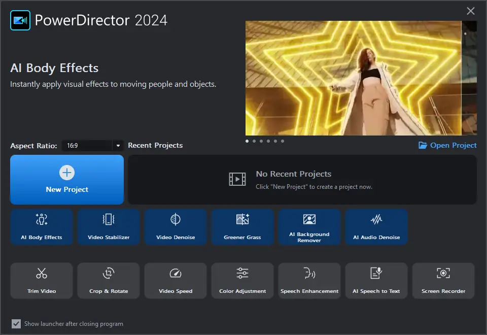 Программный интерфейс CyberLink PowerDirector 2024 Ultimate 22.1.2.2605.0 (x64) [Multi]