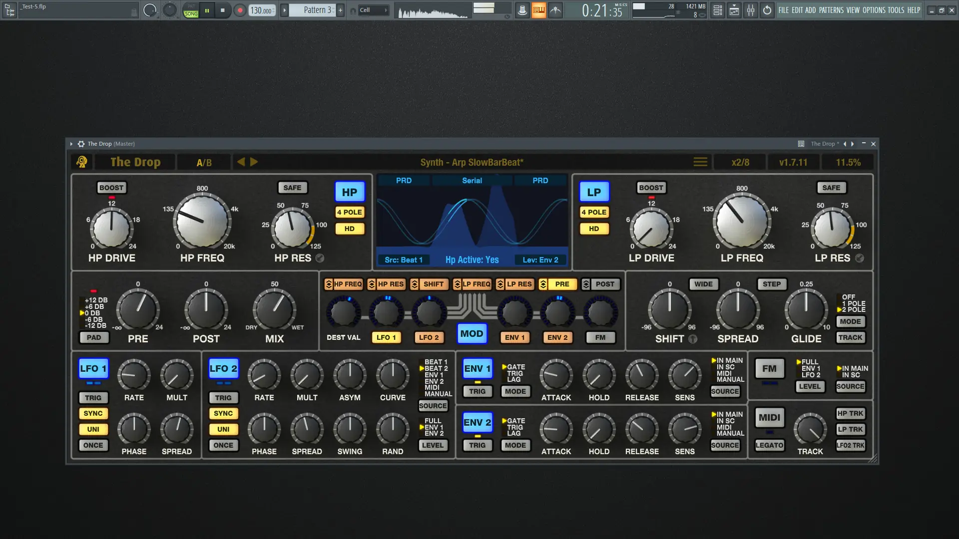 Программный интерфейс Cytomic The Drop 1.7.11 VST, AAX (x64) [En]
