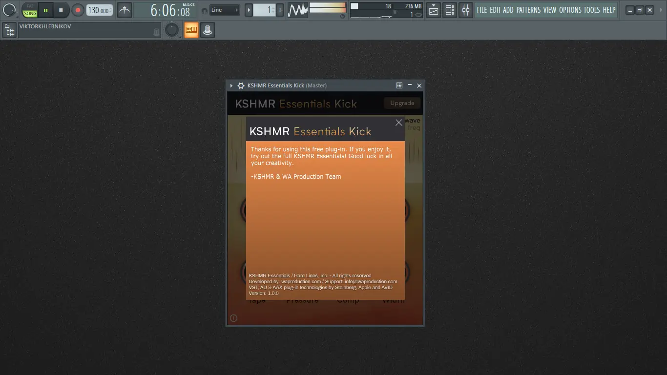 Программный интерфейс Dharma Worldwide - KSHMR Essentials Kick 1.0.0 VST, VST 3, AAX (x86 x64) [En]