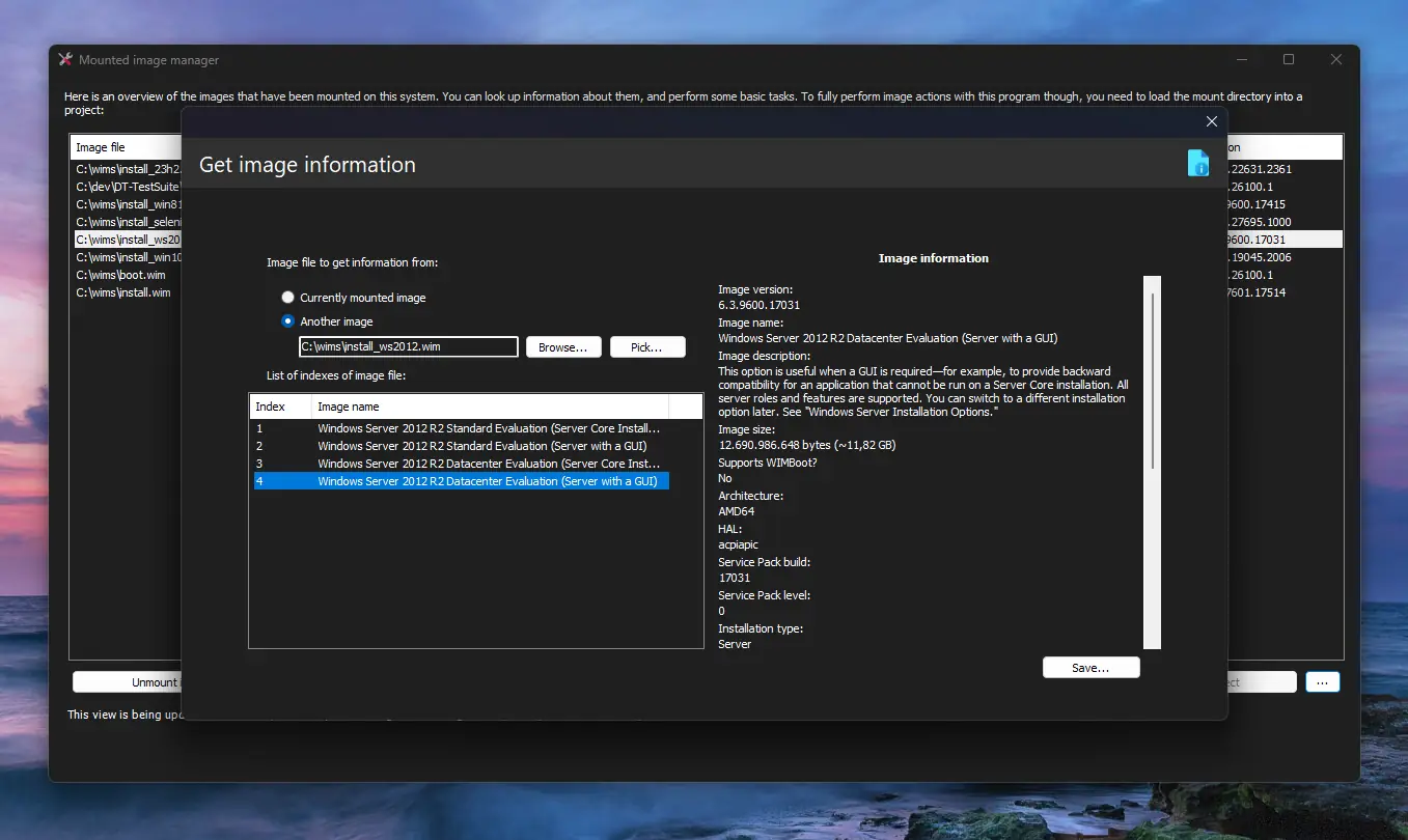 Программный интерфейс DISMTools 0.6.1.25032 (Update 1) + Portable [Multi]