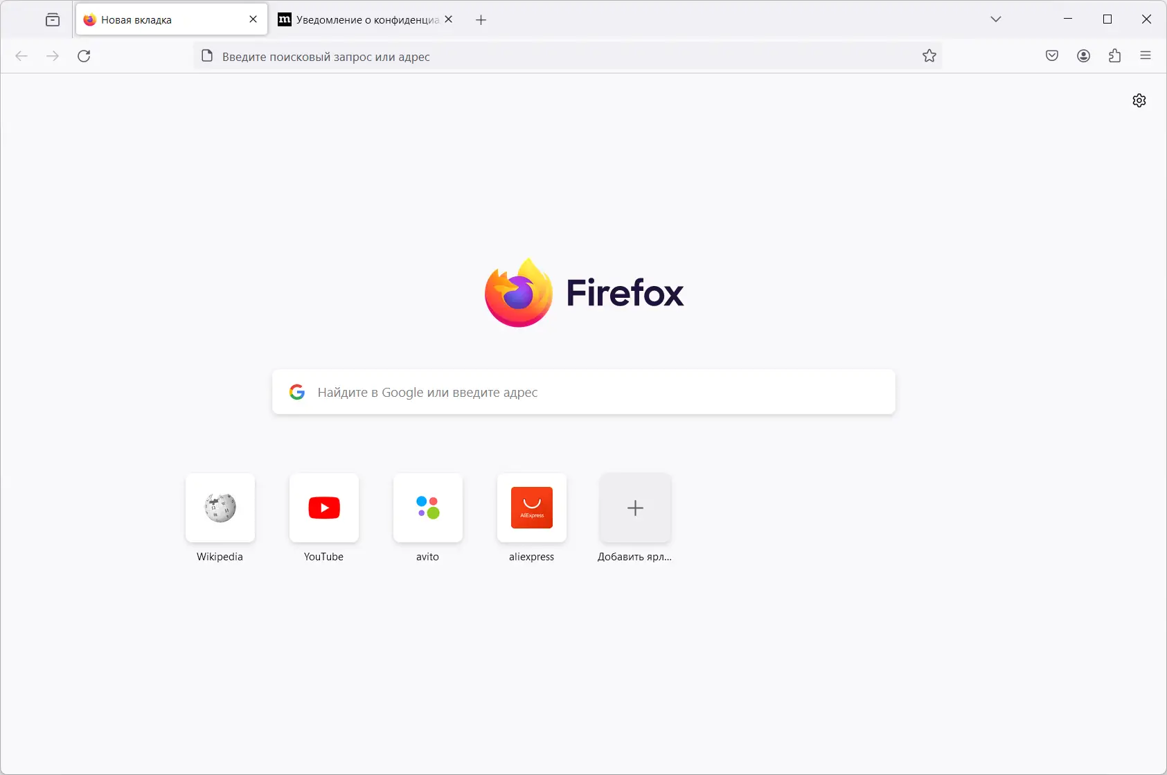 Программный интерфейс Firefox Browser 126.0.1 Portable by PortableApps [Ru]