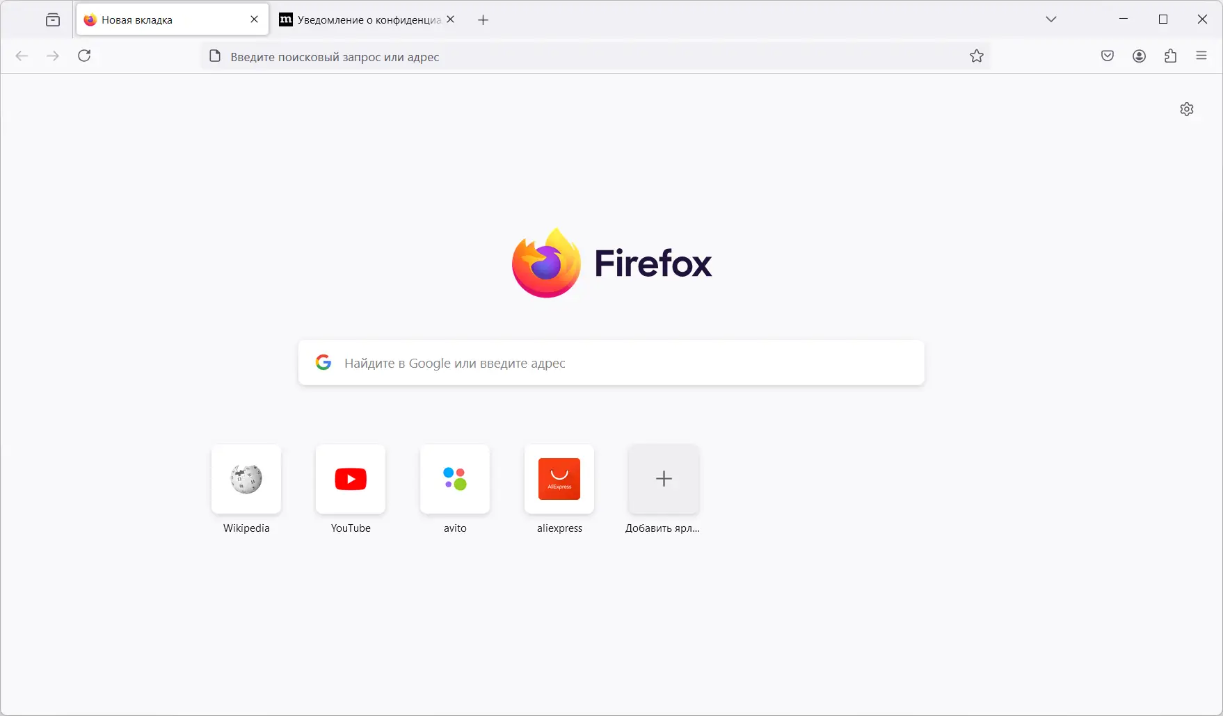 Программный интерфейс Firefox Browser 128.0 Portable by PortableApps [Ru]