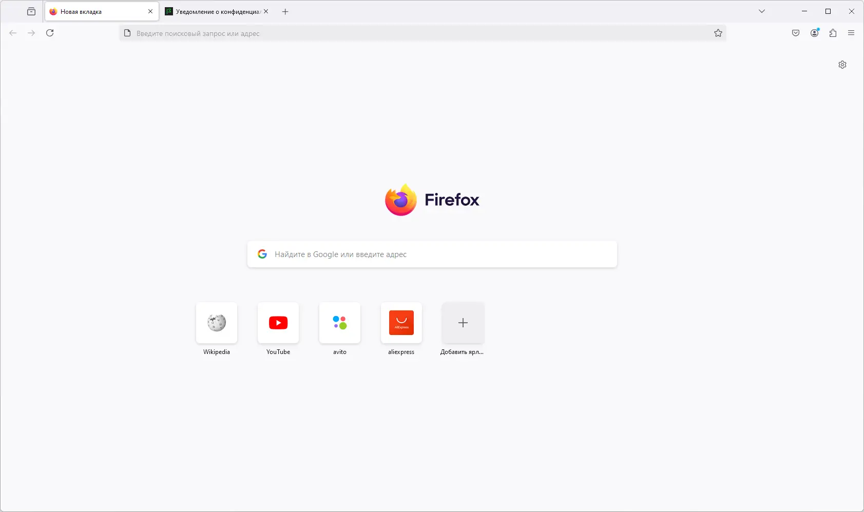 Программный интерфейс Firefox Browser 134.0 Portable by PortableApps [Ru]