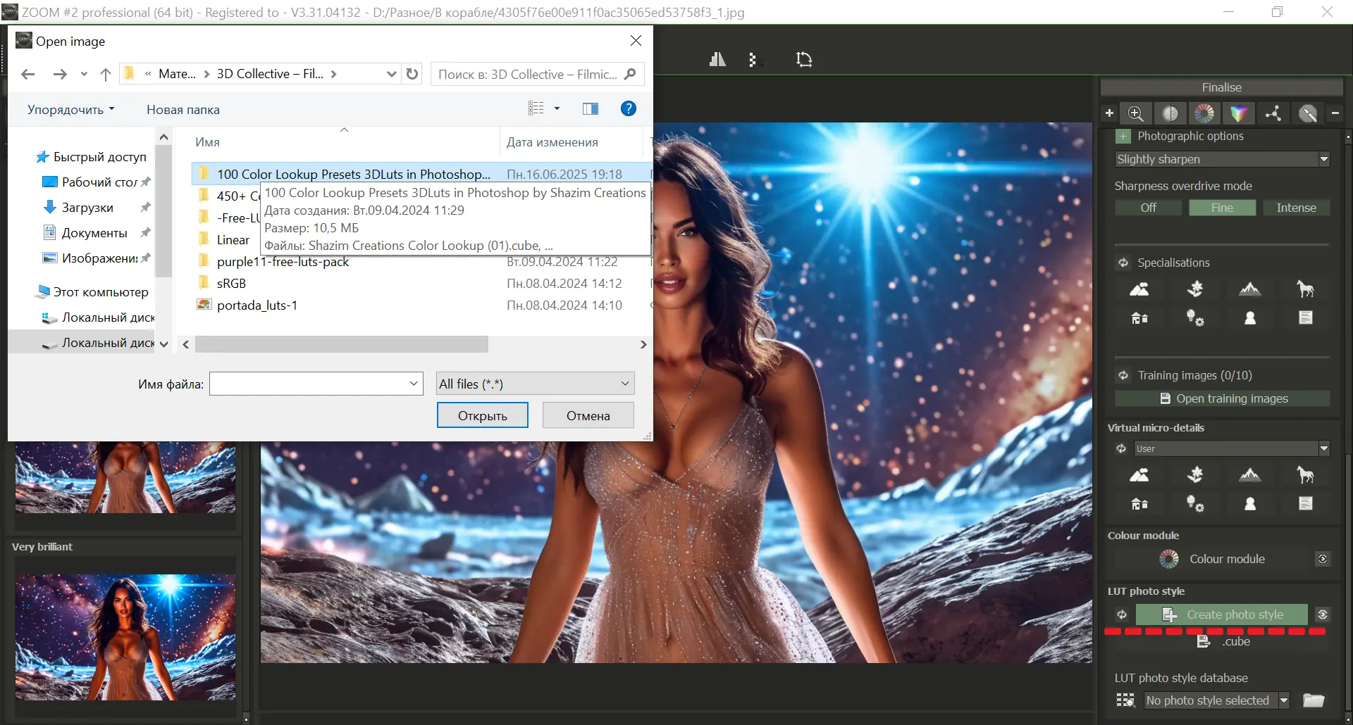 Программный интерфейс Franzis ZOOM #3 Pro 3.31.04132 Portable by Spirit Summer [Multi]