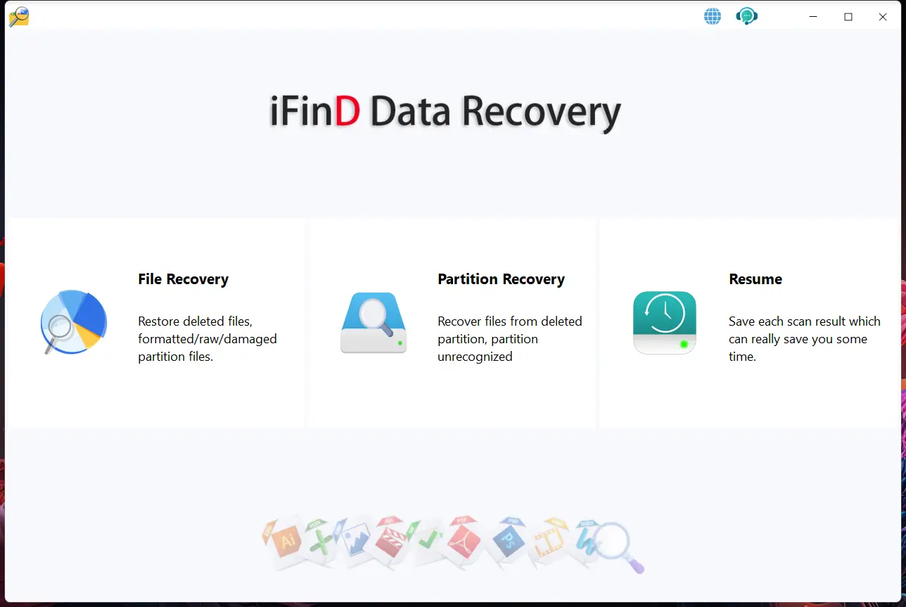 Программный интерфейс iFind Data Recovery 9.1.2.0 RePack (& Portable) by elchupacabra [Multi]