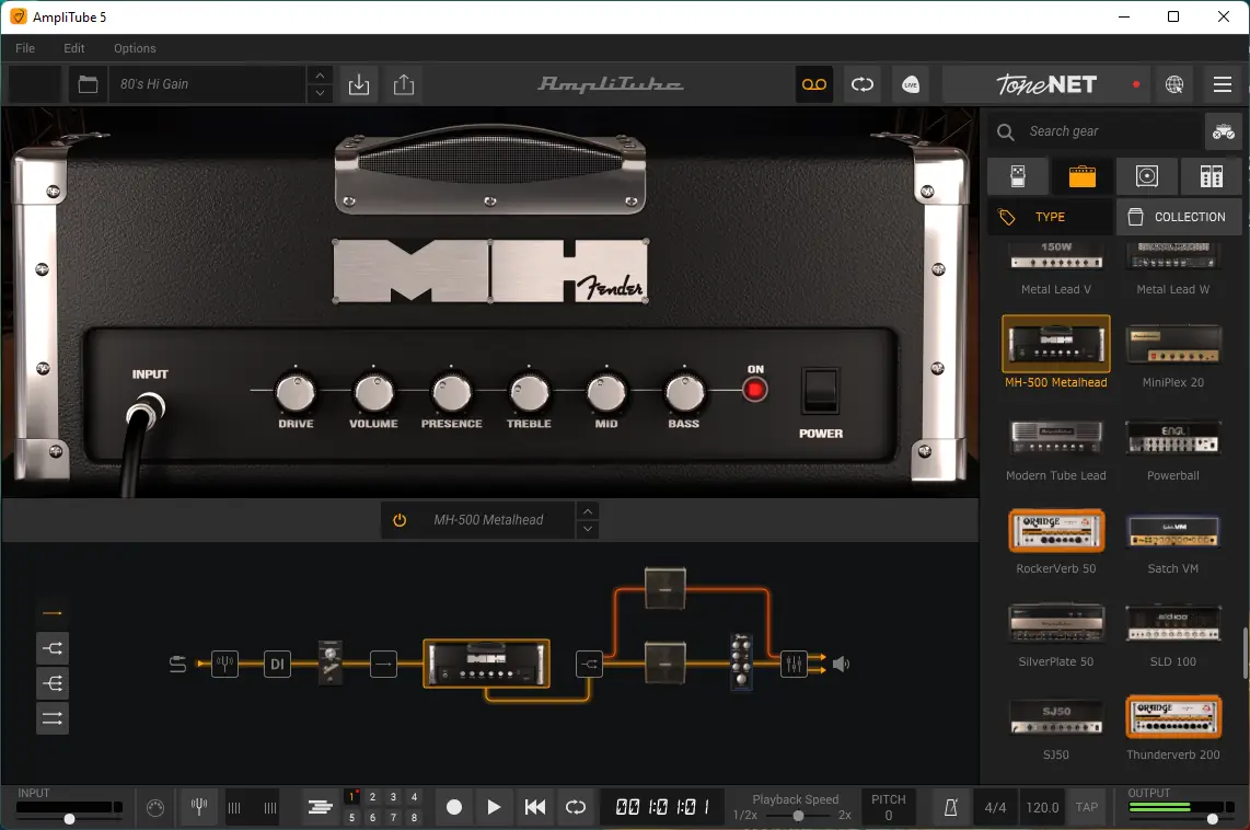 Программный интерфейс IK Multimedia - AmpliTube 5 Complete 5.4.1 STANDALONE, VST, VST3, AAX (x64) [En]