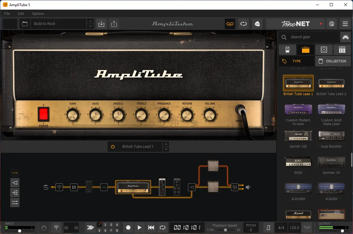 Программный интерфейс IK Multimedia - AmpliTube 5 Complete 5.5.0 STANDALONE, VST, VST3, AAX (x64) [En]