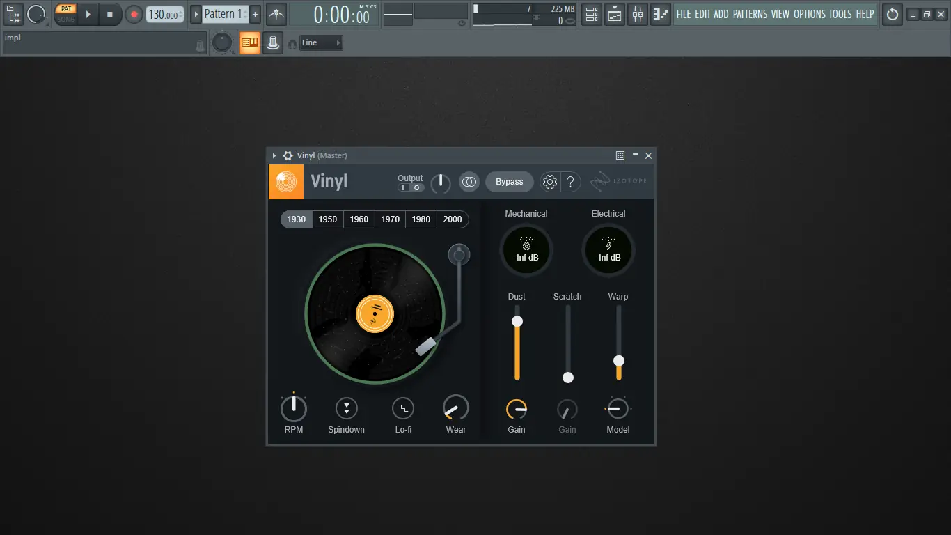 Программный интерфейс iZotope - Vinyl 1.11.0 VST, VST3, NKS, AAX (x64) RePack by R2R [En]
