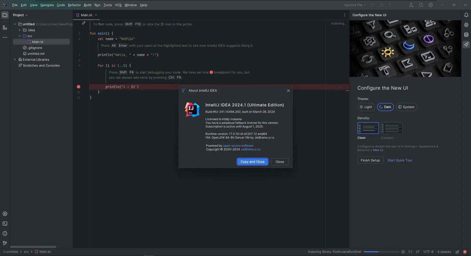 Программный интерфейс Jetbrains IntelliJ IDEA Ultimate 2024.1 Repack by Sitego [En]