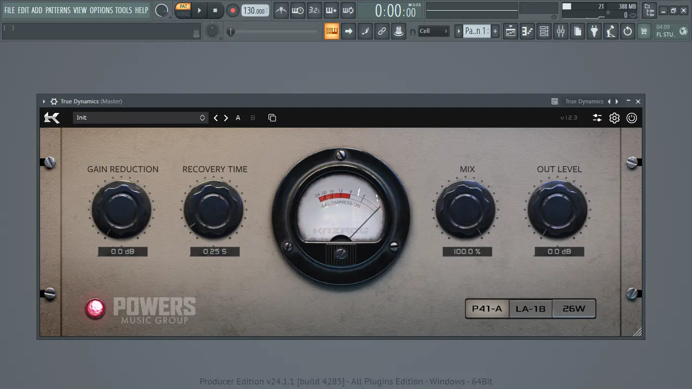 Программный интерфейс Kazrog - True Dynamics 1.2.3 VST, VST3, AAX (x64) Retail [En]