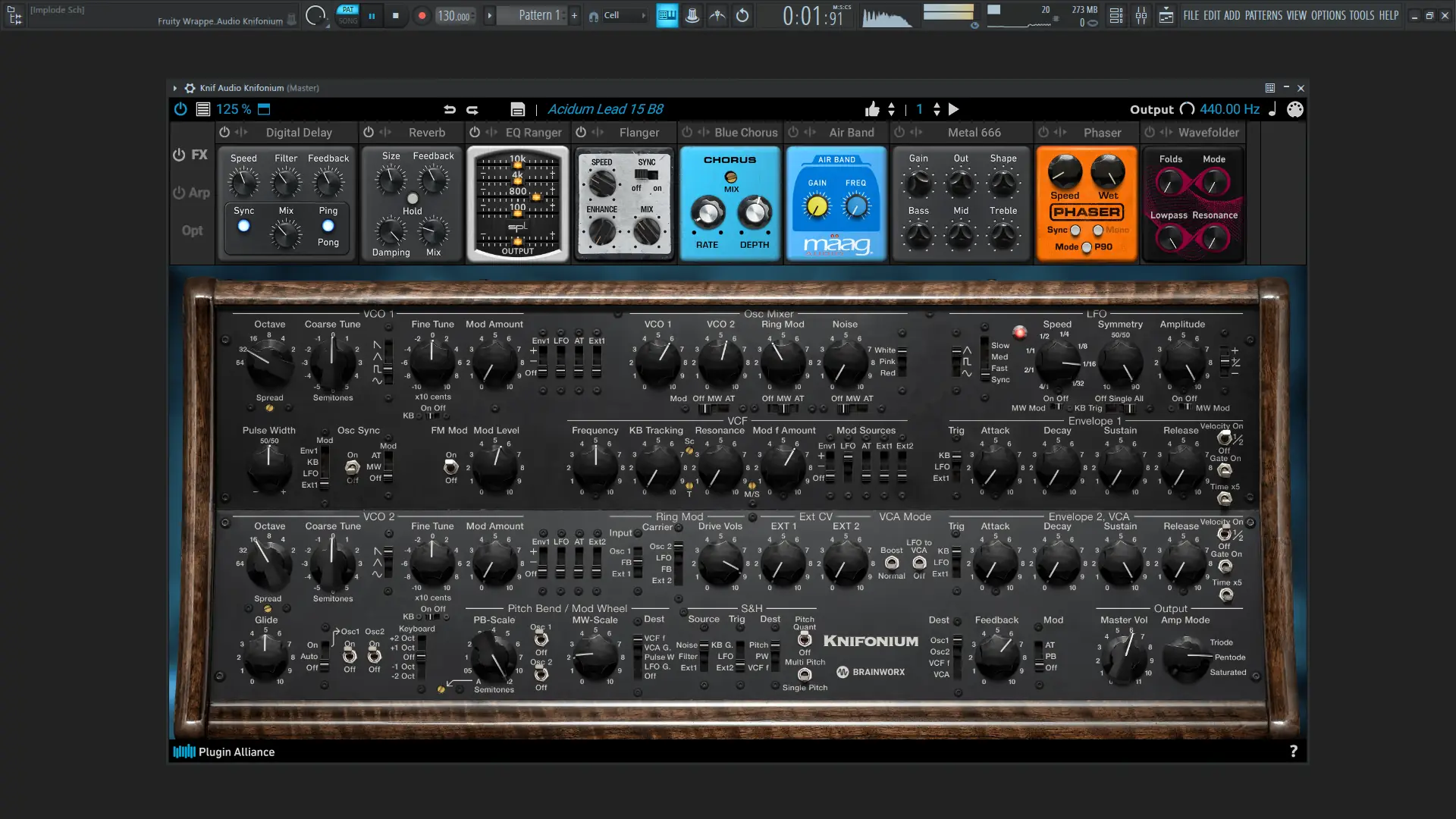 Программный интерфейс Knif Audio & Plugin Alliance - Knifonium 1.4.1 VSTi, VSTi 3, AAX (x64) RePack by TCD [En]