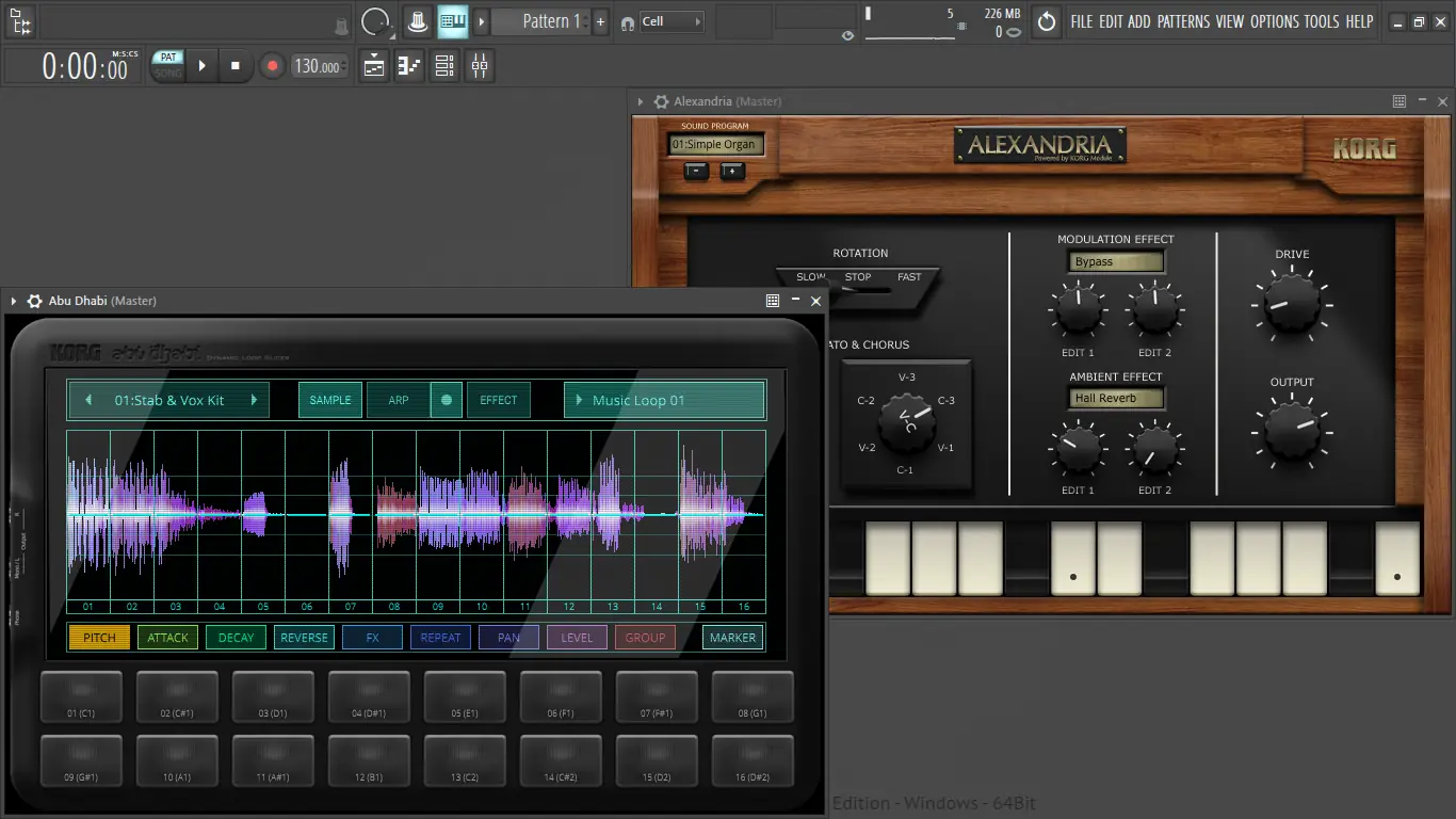 Программный интерфейс KORG - Gadget 3 Plugins 3.1.1 VSTi, VSTi 3, AAX, NKS (x64) [En]