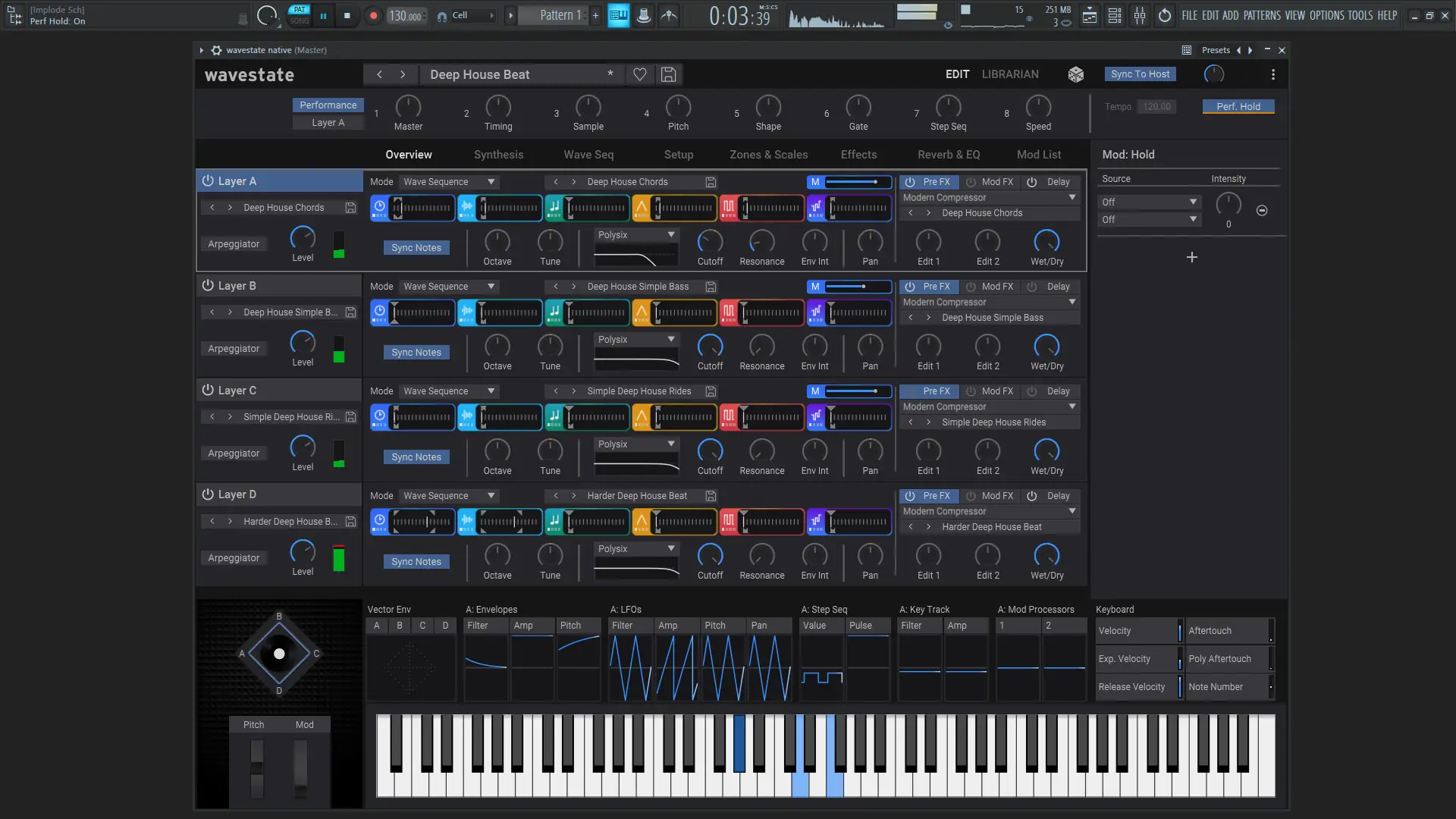Программный интерфейс KORG - Wavestate Native 1.3.8 Standalone, VSTi 3, AAX (x64) [En]
