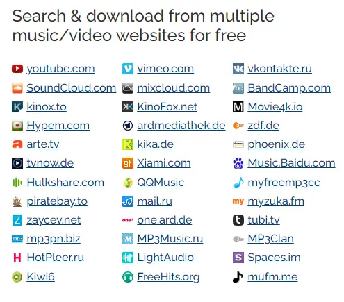 Программный интерфейс Lacey Free Music & Video Downloader 2.84 Portable [Multi Ru]