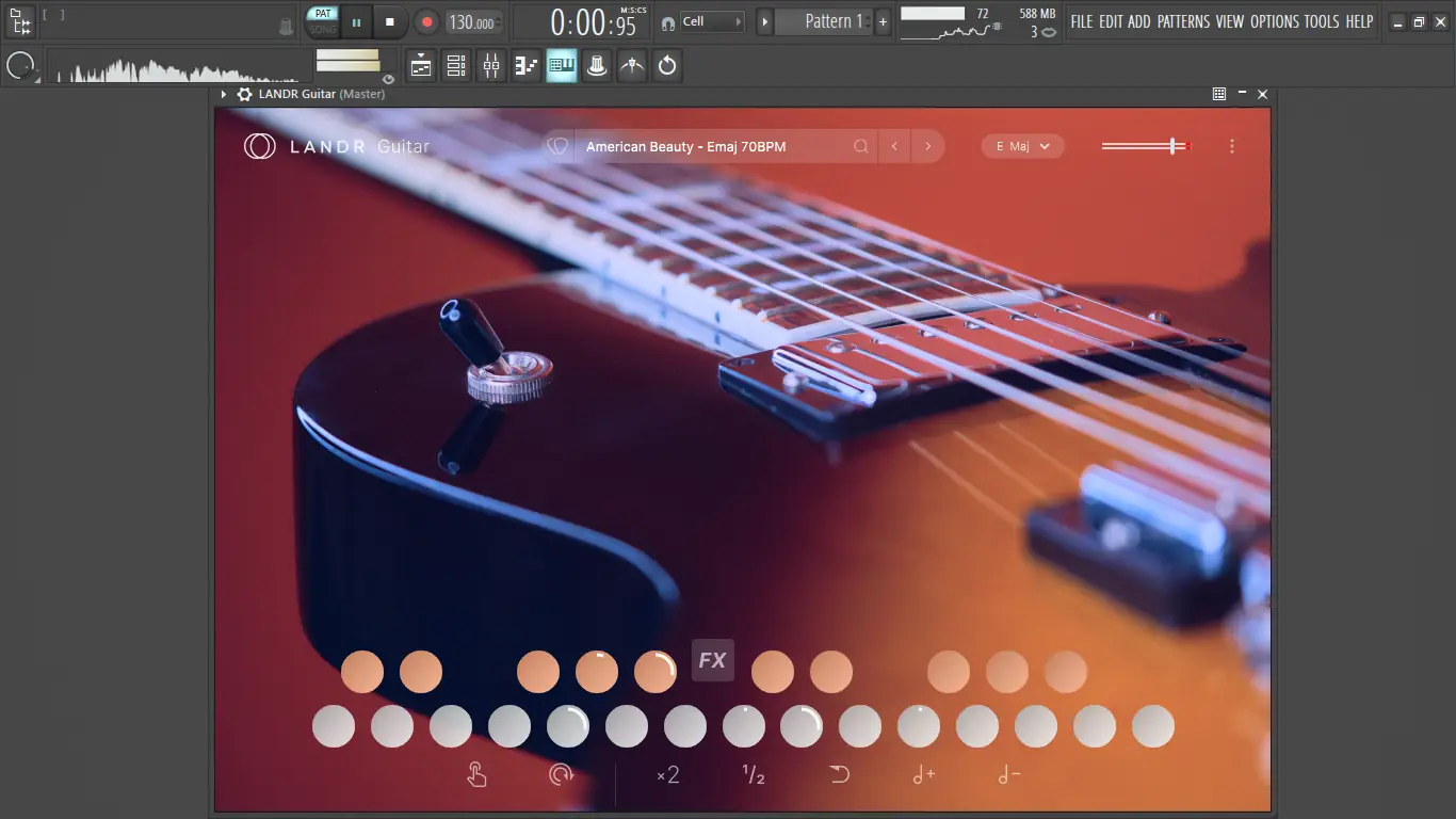 Программный интерфейс LANDR - LANDR Guitar 1.1.5 VSTi 3, AAX (x64) RePack by R2R [En]