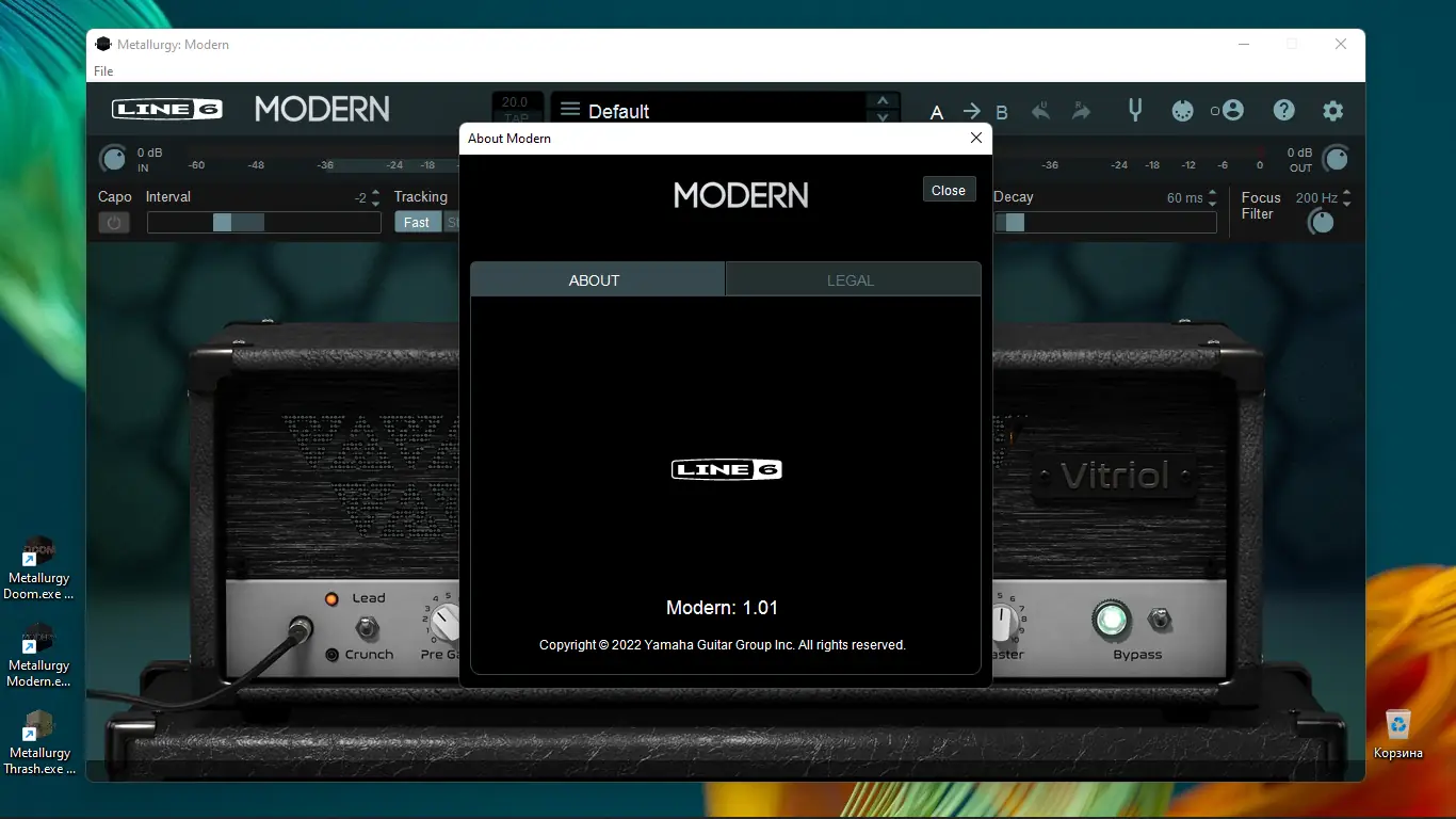 Программный интерфейс Line 6 - The Metallurgy Collection 1.0.1 Standalone, VST 3, AAX (x64) [En]