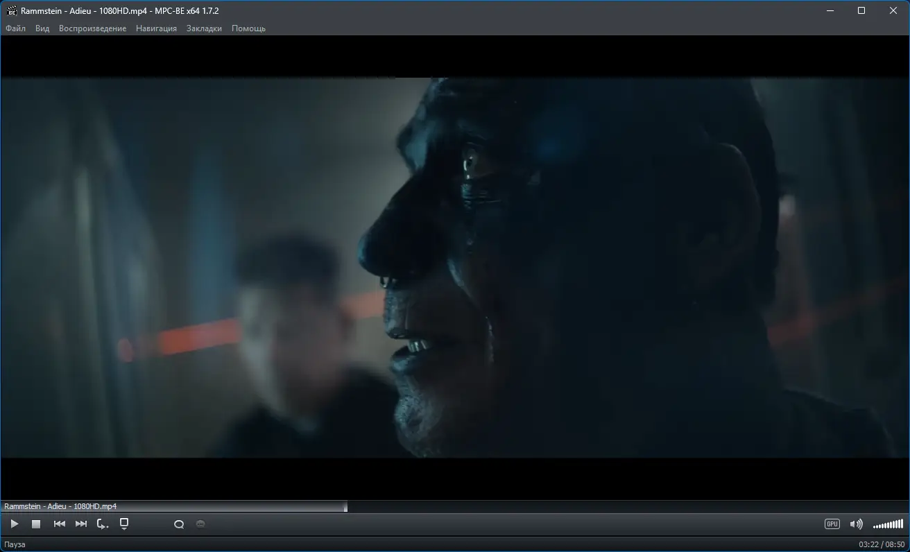 Программный интерфейс Media Player Classic - Black Edition 1.7.2 Stable RePack (& Portable) by elchupacabra [Multi Ru]