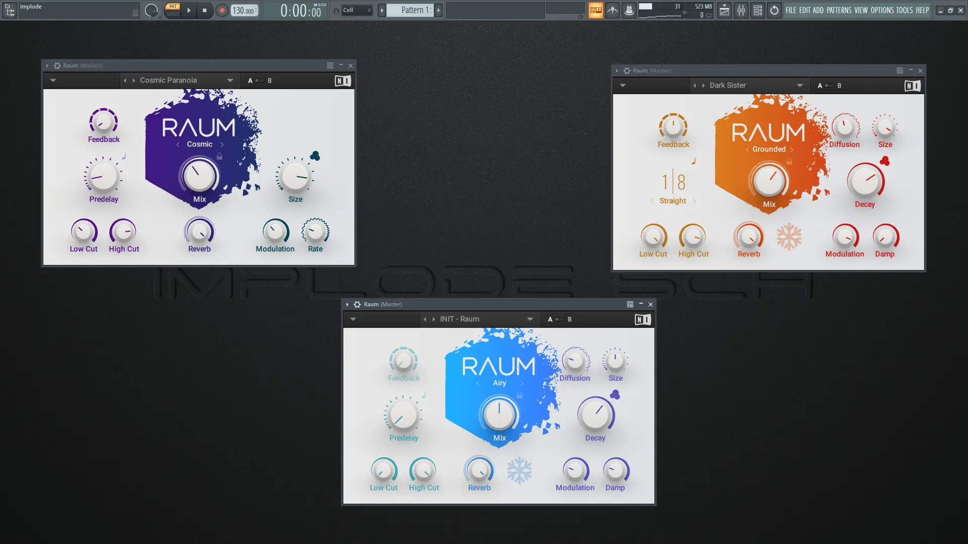 Программный интерфейс Native Instruments - Raum 1.2.2 VST, VST3, AAX [En]