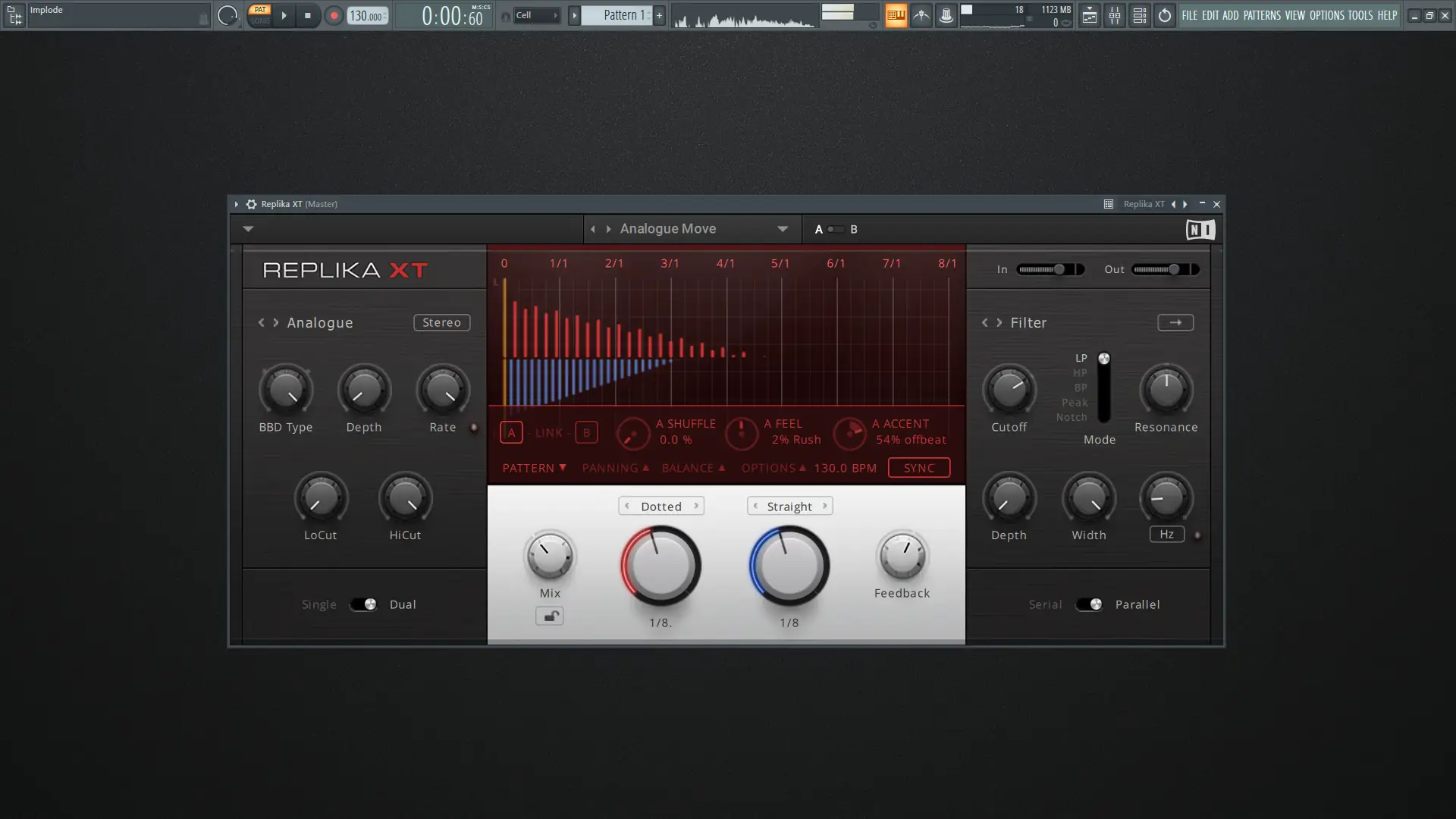 Программный интерфейс Native Instruments - Replika XT 1.2.2 VST, VST3, AAX (x64) [En]