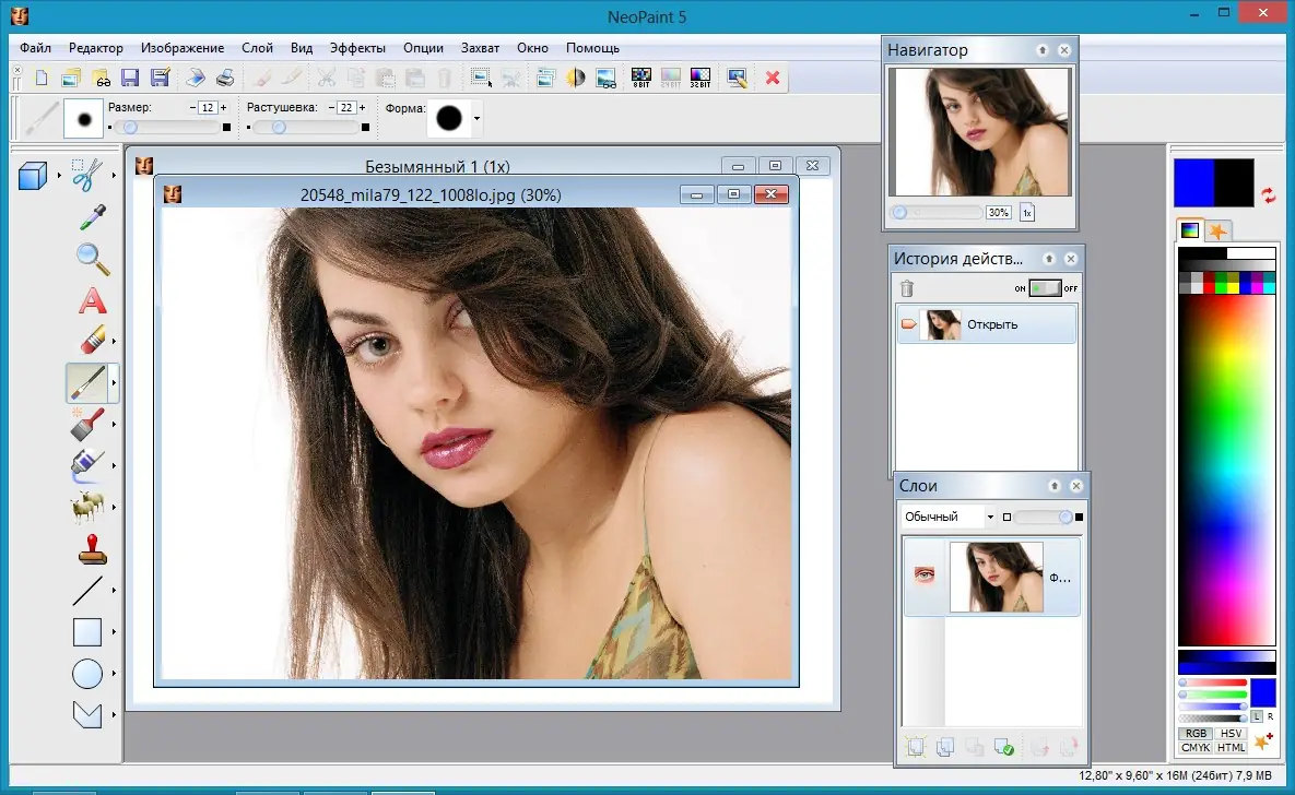 Программный интерфейс NeoPaint 5.1.2 RePack by 7811Sergey + Portable by Dinis124 (2014) Русский