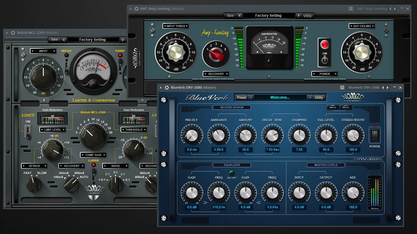 Программный интерфейс Nomad Factory - Integral Studio Pack 3 5.13.2 VST, AAX (x64) [En]