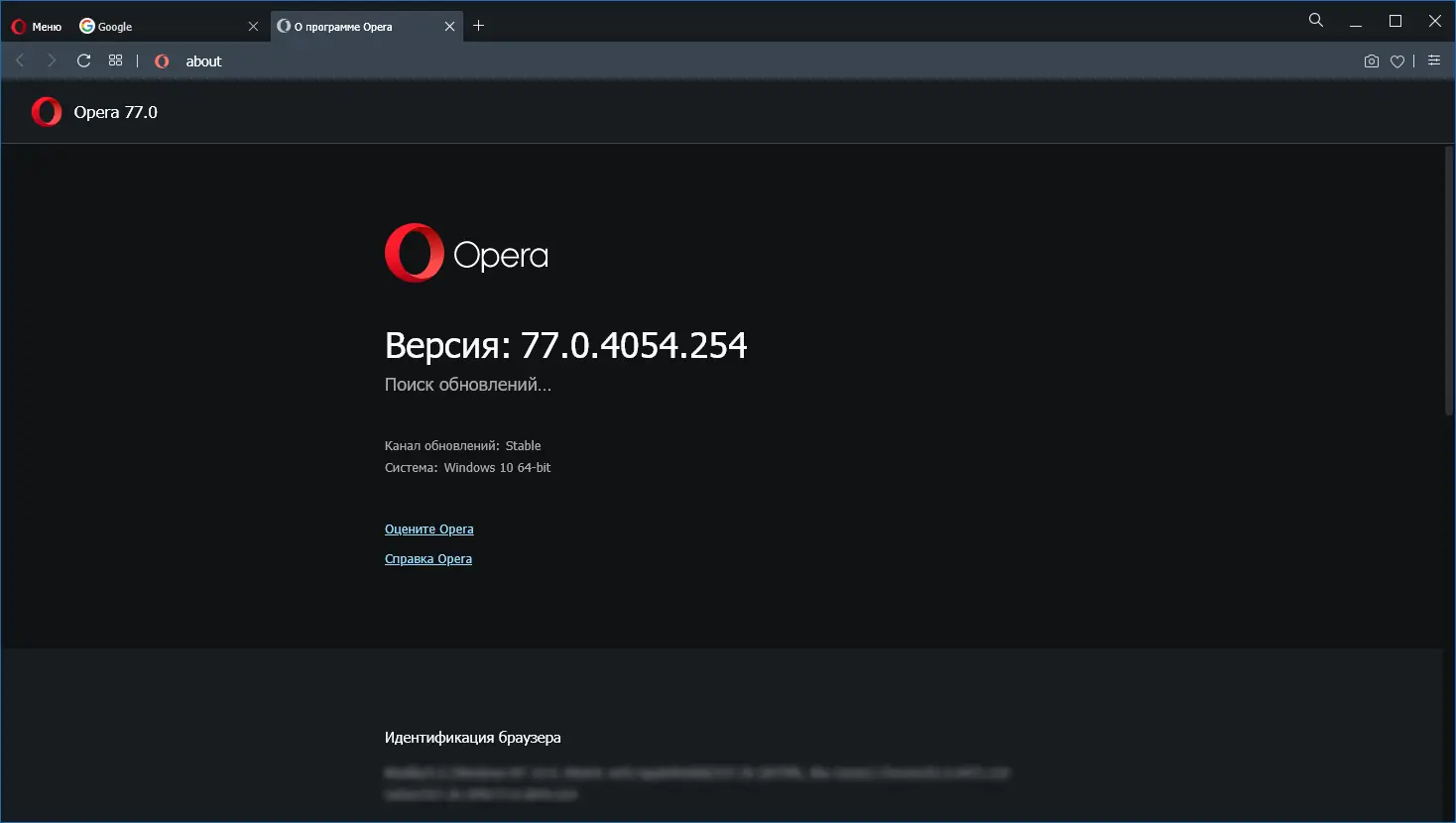 Программный интерфейс Opera 77.0.4054.254 Portable by JolyAnderson [Multi Ru]
