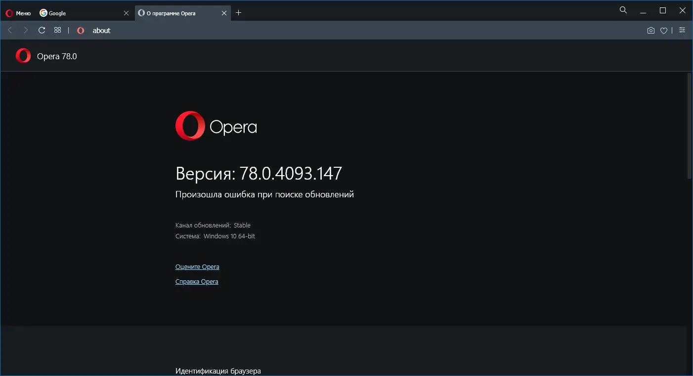 Программный интерфейс Opera 78.0.4093.147 Portable by JolyAnderson [Multi Ru]