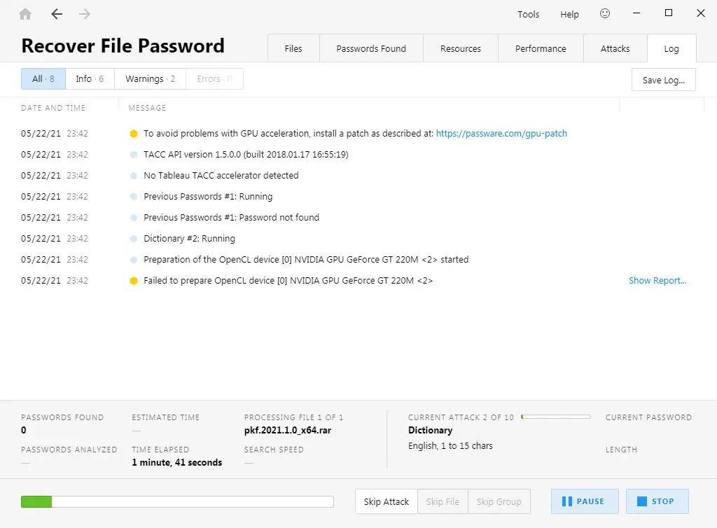Программный интерфейс Passware Kit Forensic 2021.1.0 prepatched retail x64 [En]