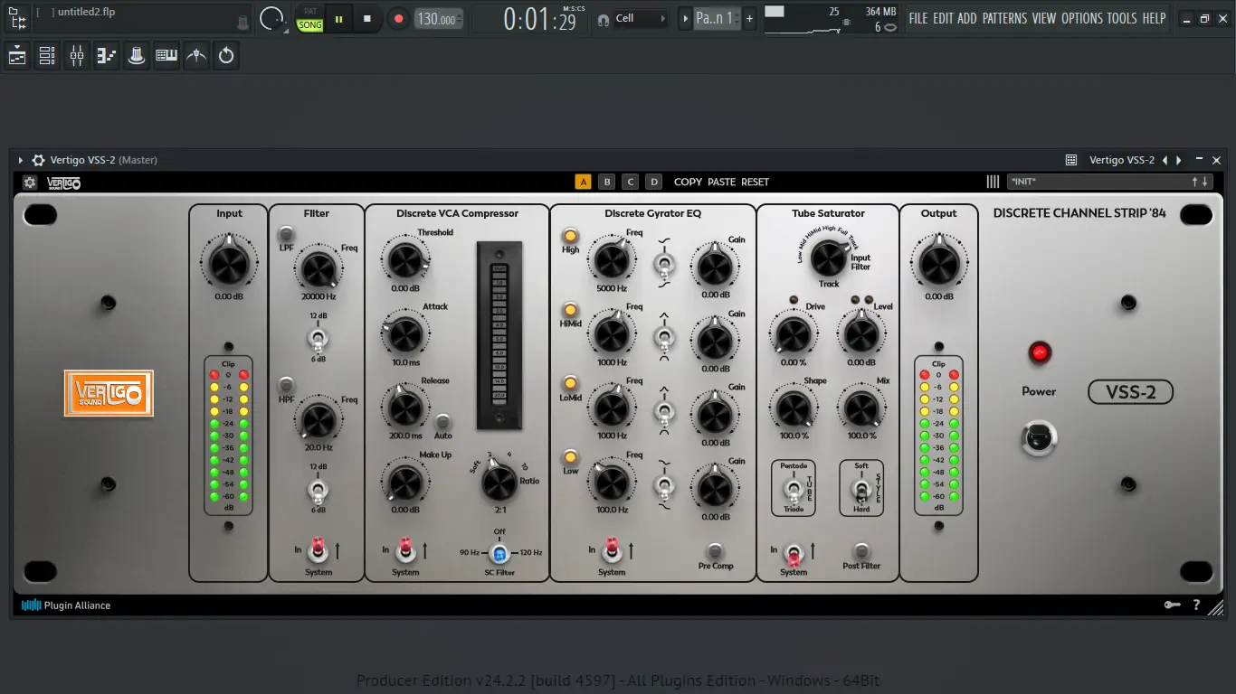 Программный интерфейс Plugin Alliance - Vertigo 1.0.0 VST 3, AAX (x64) [En]
