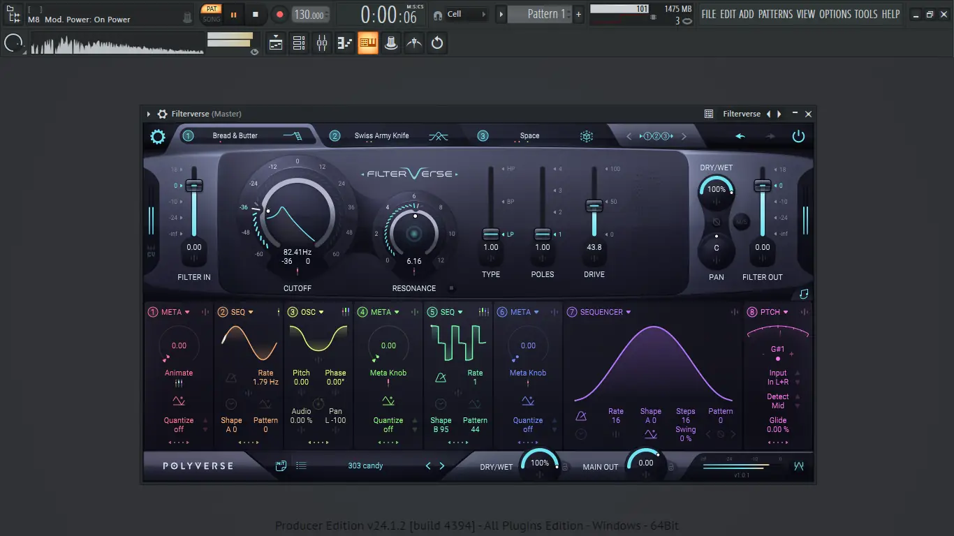 Программный интерфейс Polyverse Music - Filterverse 1.0.1 VST, VST 3, AAX (x64) RePack by R2R [En]