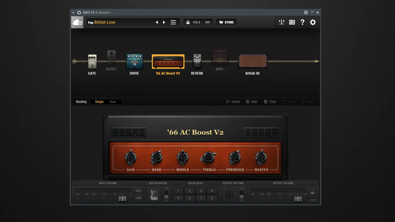 Программный интерфейс Positive Grid - BIAS FX 2 Elite Complete 2.5.1 STANDALONE, VST, VST3 , AAX [En]