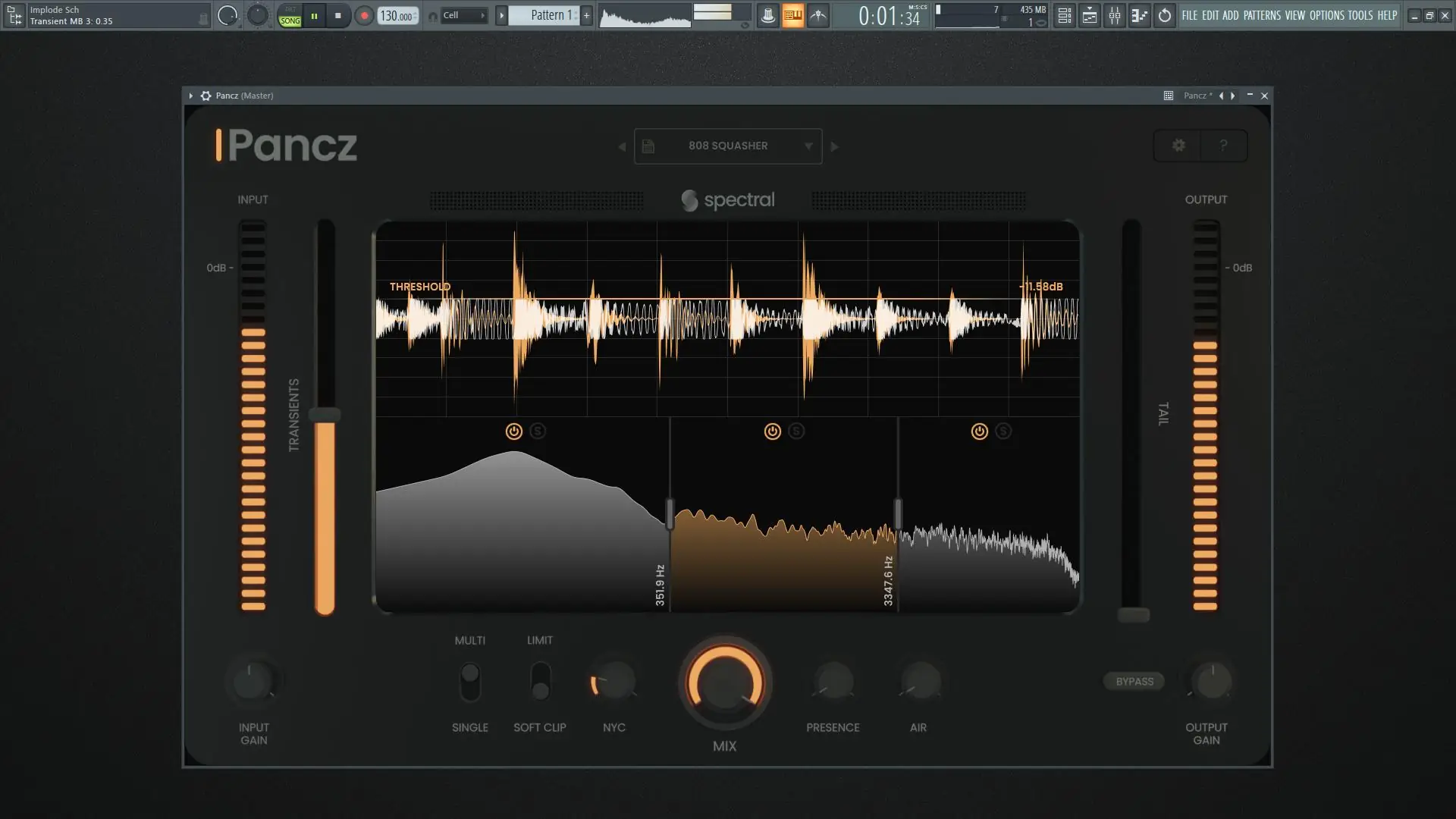 Программный интерфейс Spectral Plugins - Pancz 1.1.2 VST, VST 3, AAX (x64) RePack by MOCHA [En]