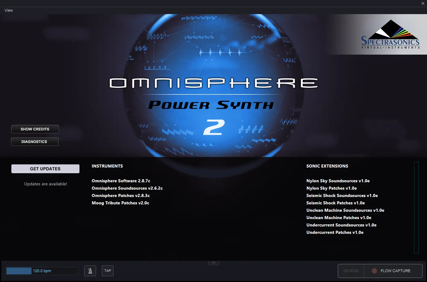 Программный интерфейс Spectrasonics Omnisphere Software 2.8.7c, Patch Library 2.8.3c Update (x64) RePack by josenacha [En]