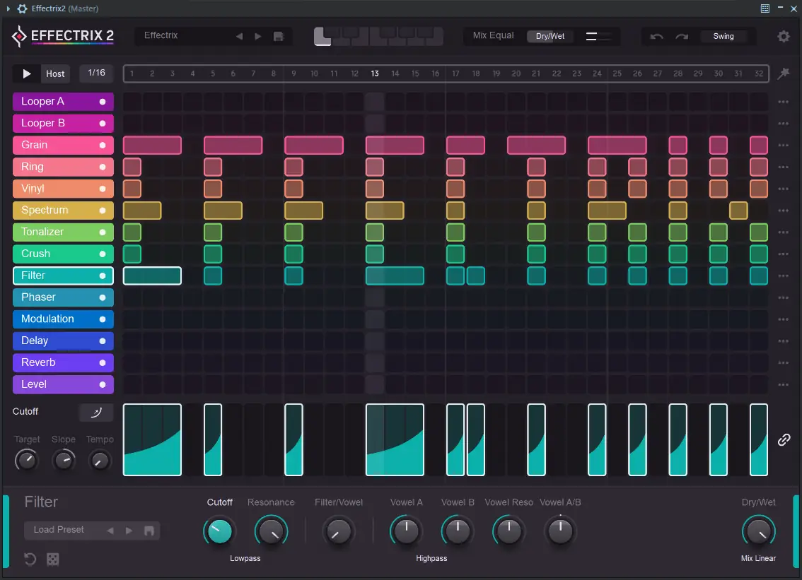 Программный интерфейс Sugar Bytes - Effectrix 2 v2.0.3 Standalone, VST, VST 3, AAX (x64) RePack by TCD [En]