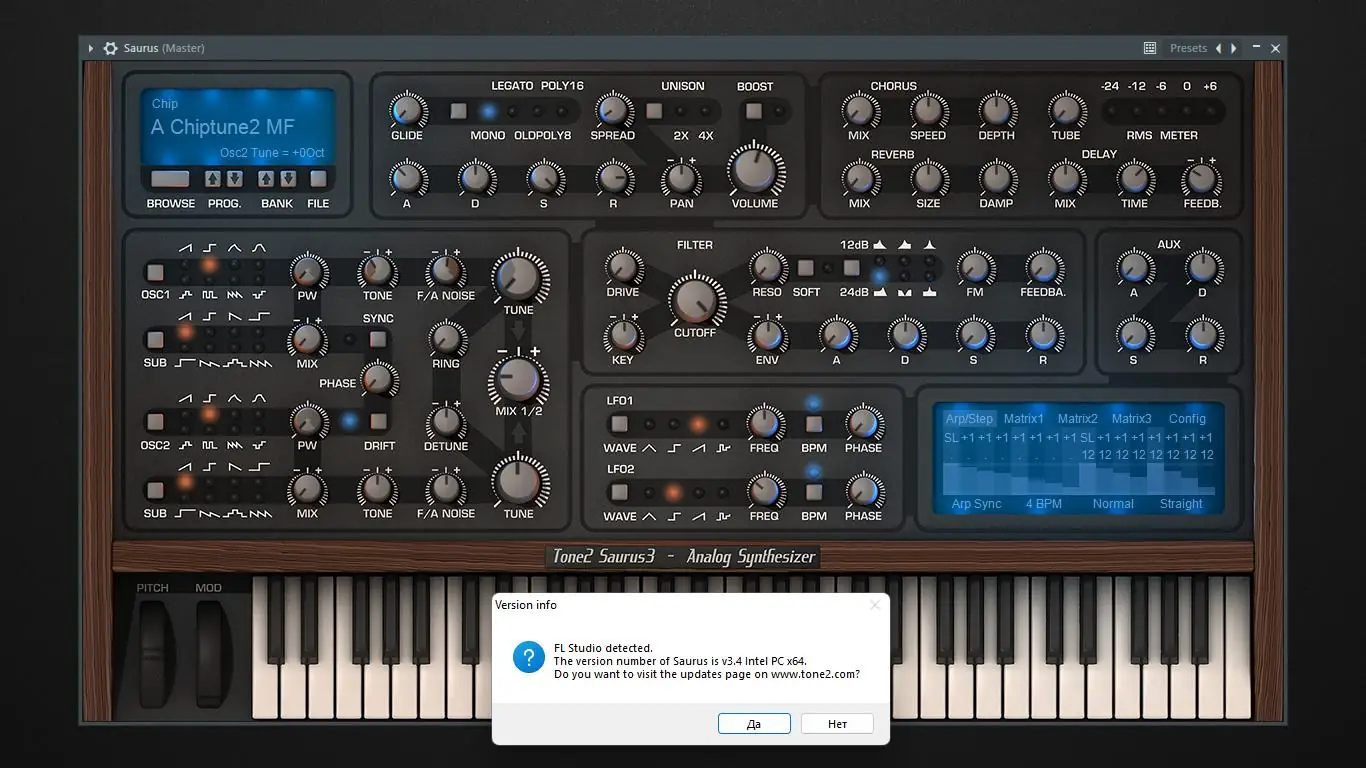 Программный интерфейс Tone2 - Synth Collection 11.2022 STANDALONE, VSTi, VSTi3 (x64) [En]