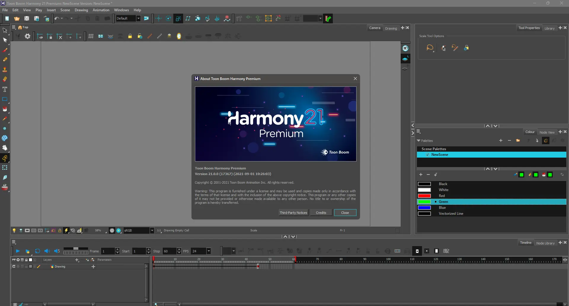 Программный интерфейс Toon Boom Harmony Premium 21 Build 17367 RePack by PooShock [En]