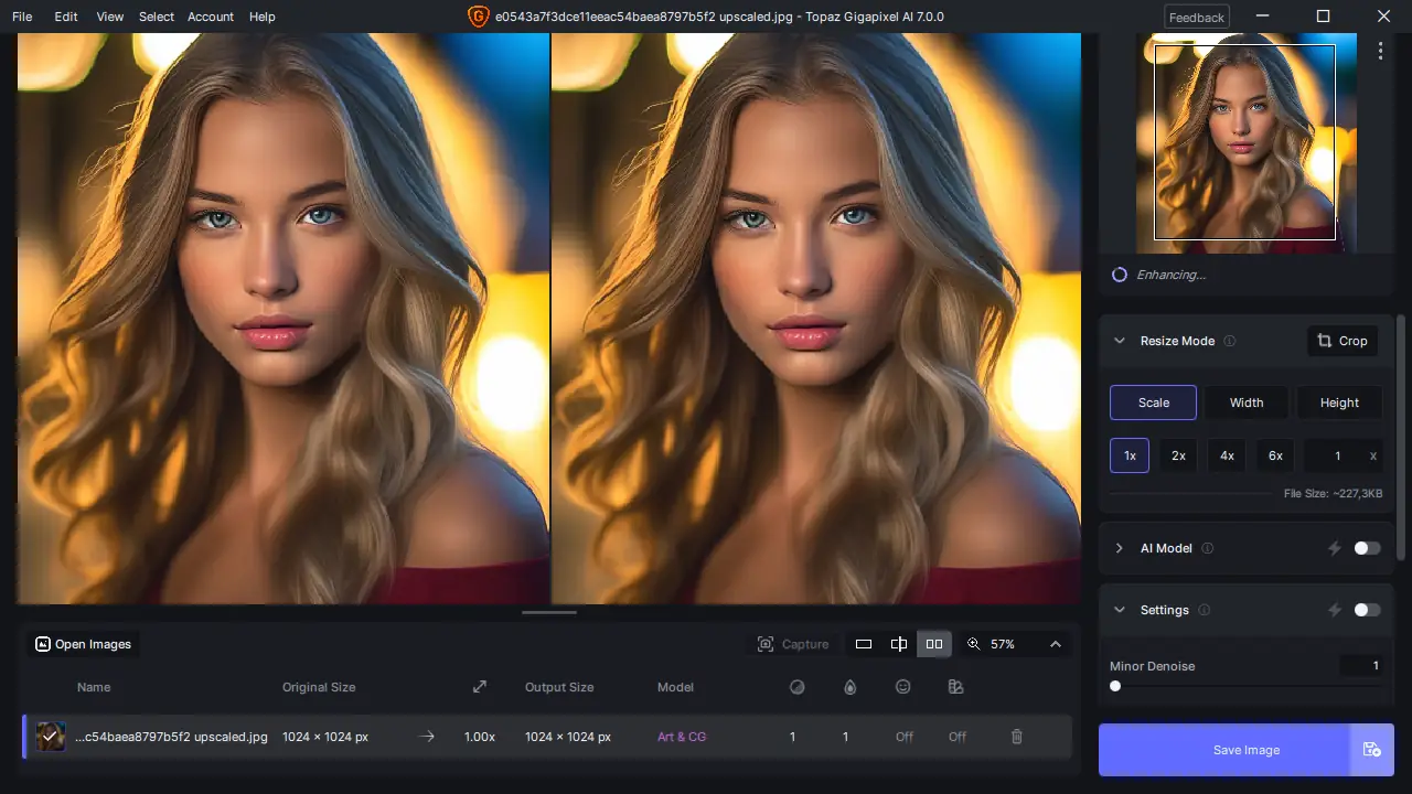 Программный интерфейс Topaz Gigapixel AI 7.0.0 RePack (& Portable) by elchupacabra [En]