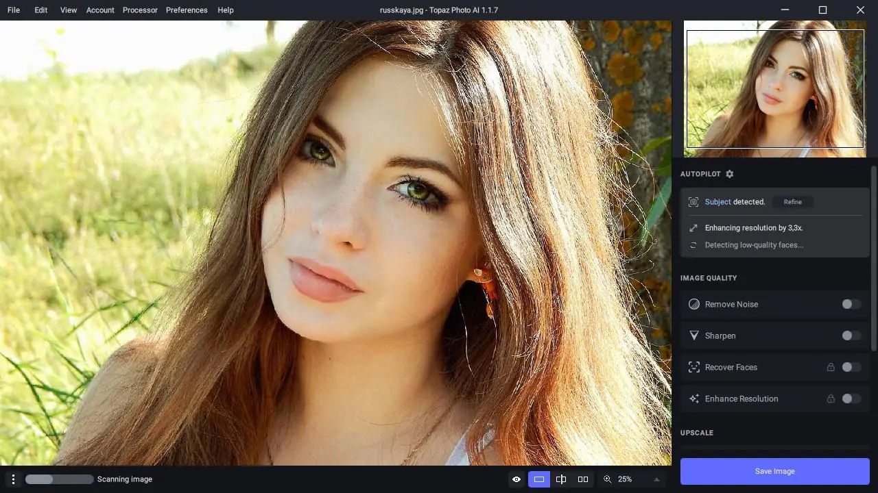 Программный интерфейс Topaz Photo AI 1.1.7 RePack by KpoJIuK [En]