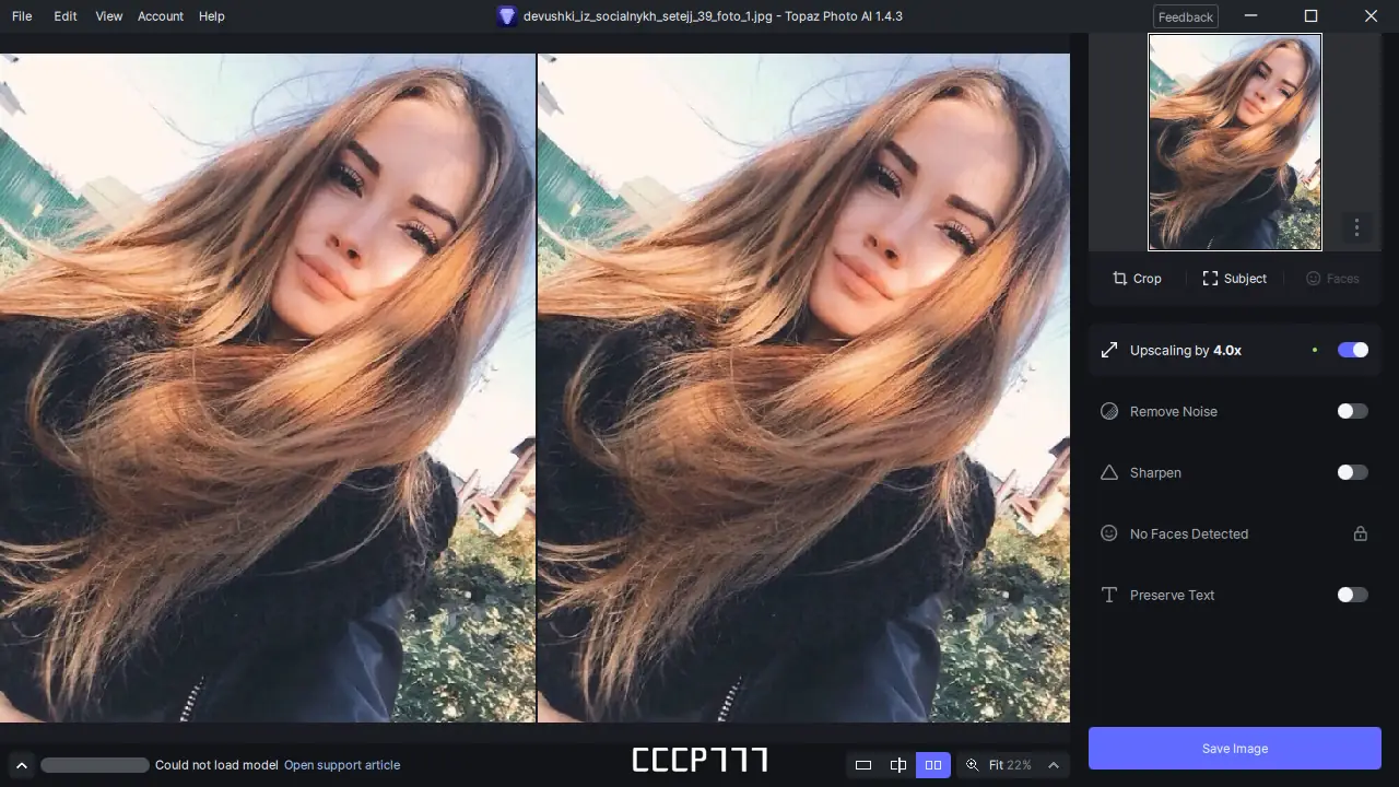 Программный интерфейс Topaz Photo AI 1.4.3 (x64) RePack by KpoJIuK [En]