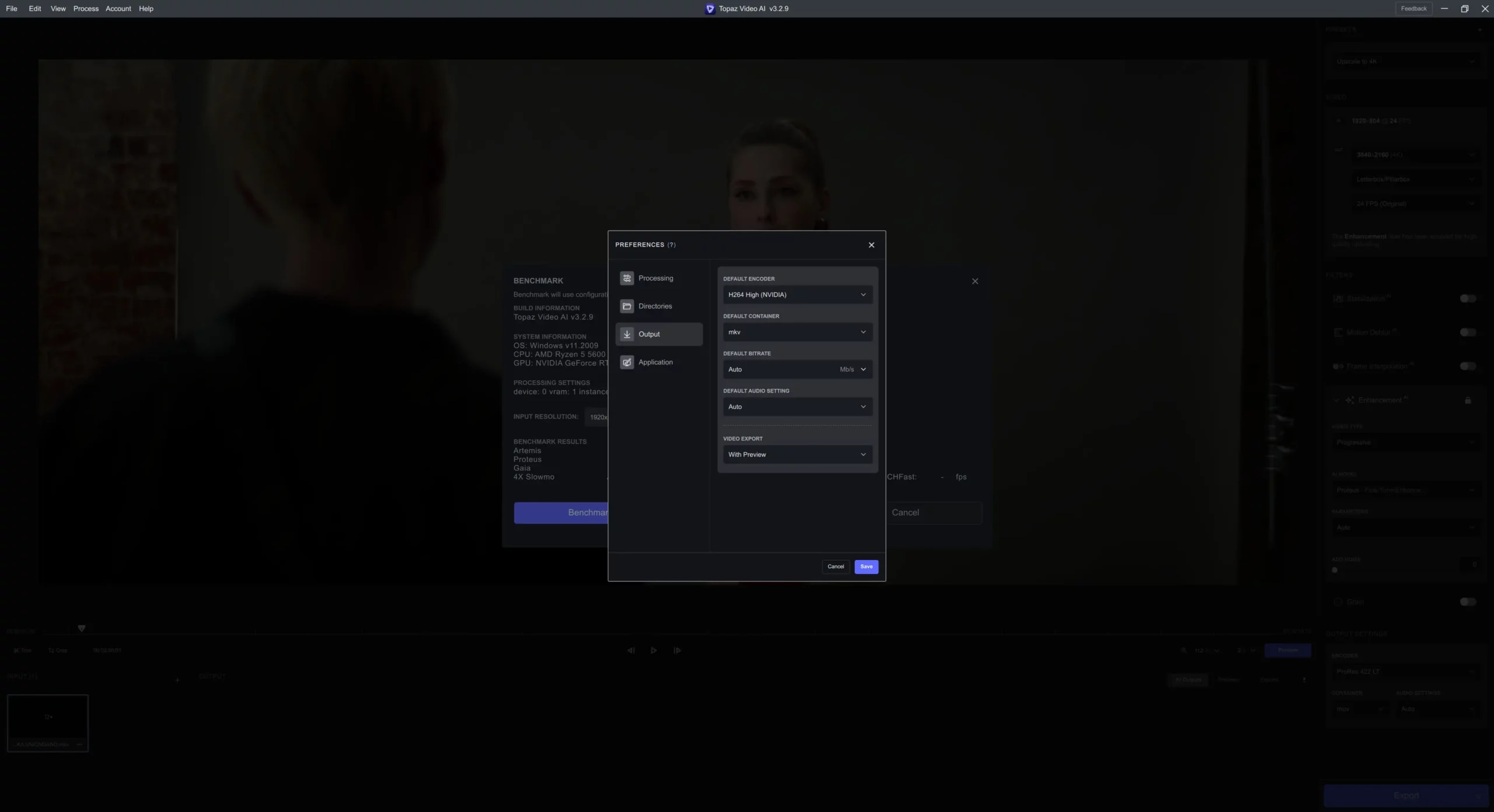 Программный интерфейс Topaz Video AI 3.2.9 RePack (& Portable) by elchupacabra [En]