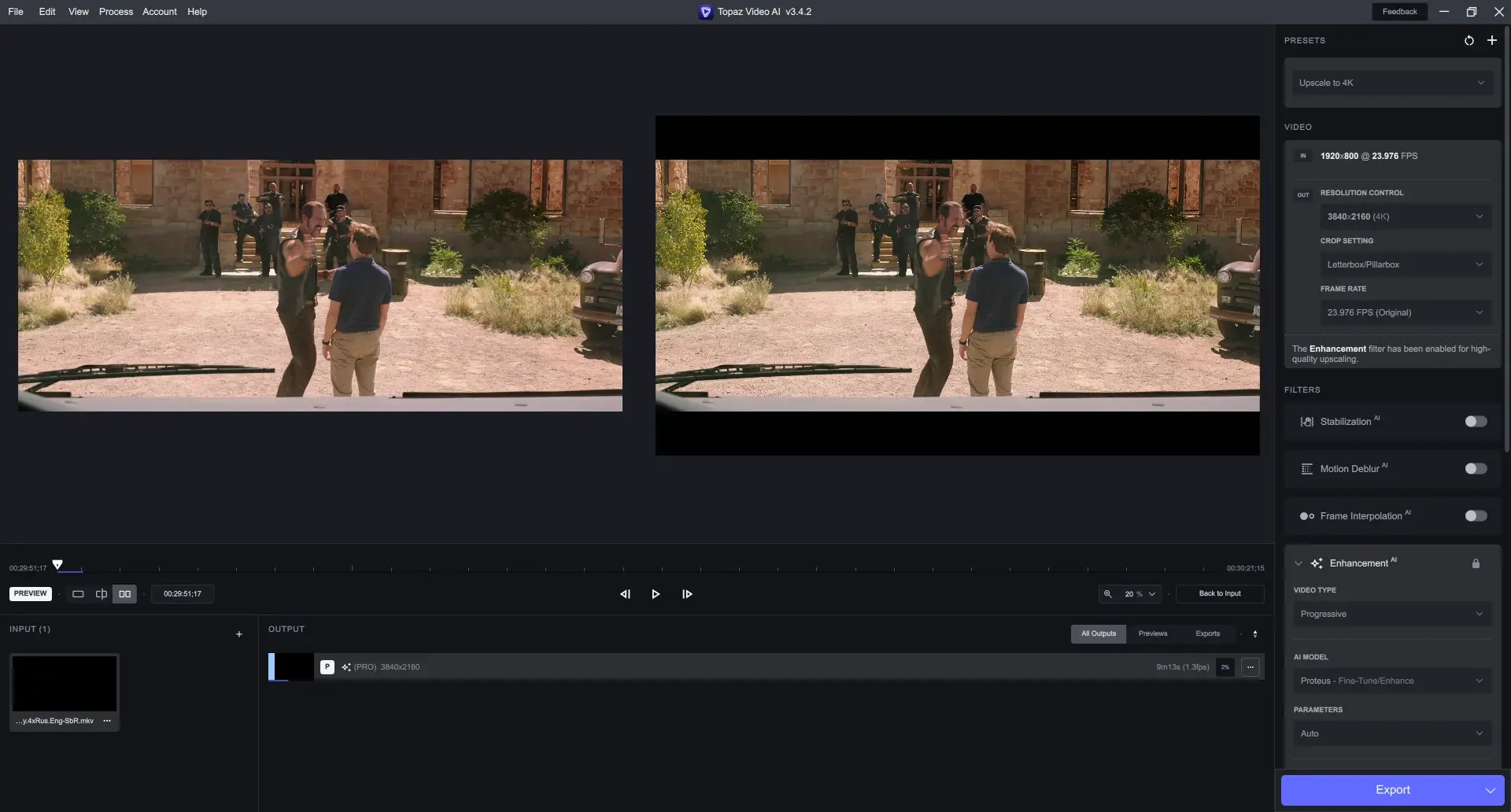 Программный интерфейс Topaz Video AI 3.4.2 RePack (& Portable) by elchupacabra [En]