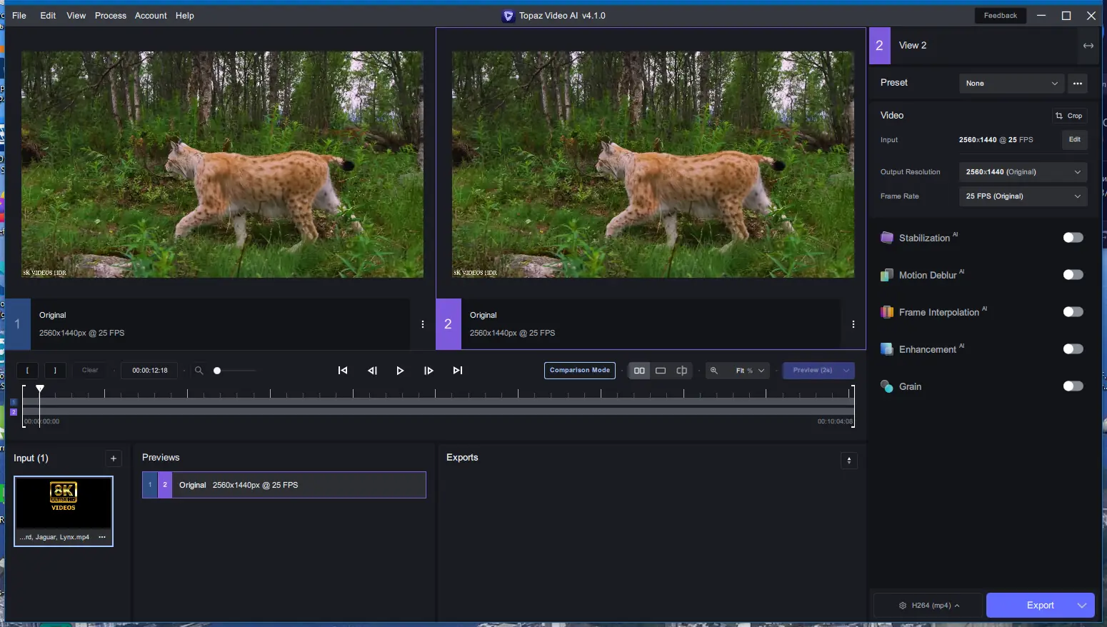 Программный интерфейс Topaz Video AI 4.1.0 (x64) RePack by KpoJIuK [En]
