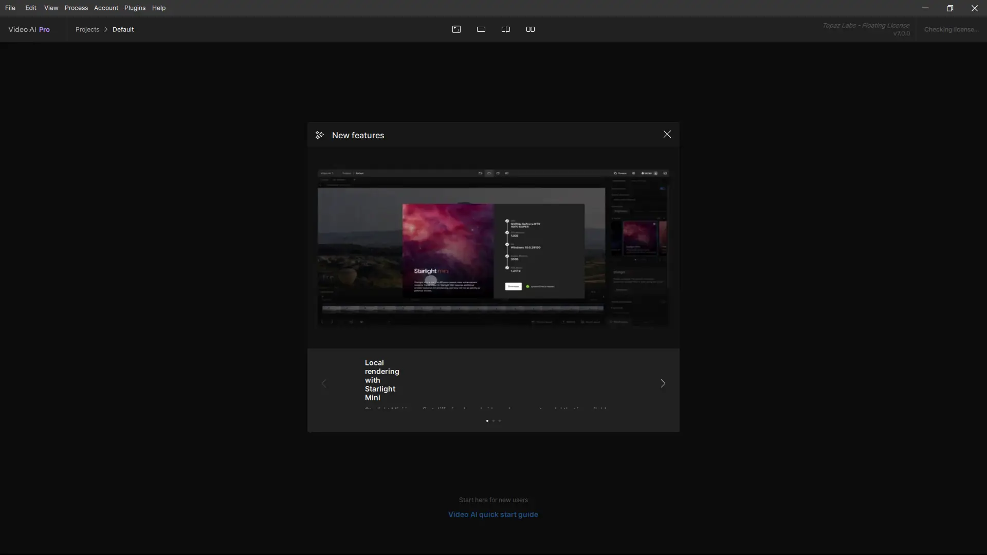 Программный интерфейс Topaz Video AI 7.0.0 RePack by KpoJIuK [En]