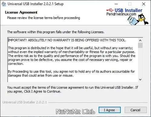 Программный интерфейс Universal USB Installer 2.0.2.1 Portable [En]